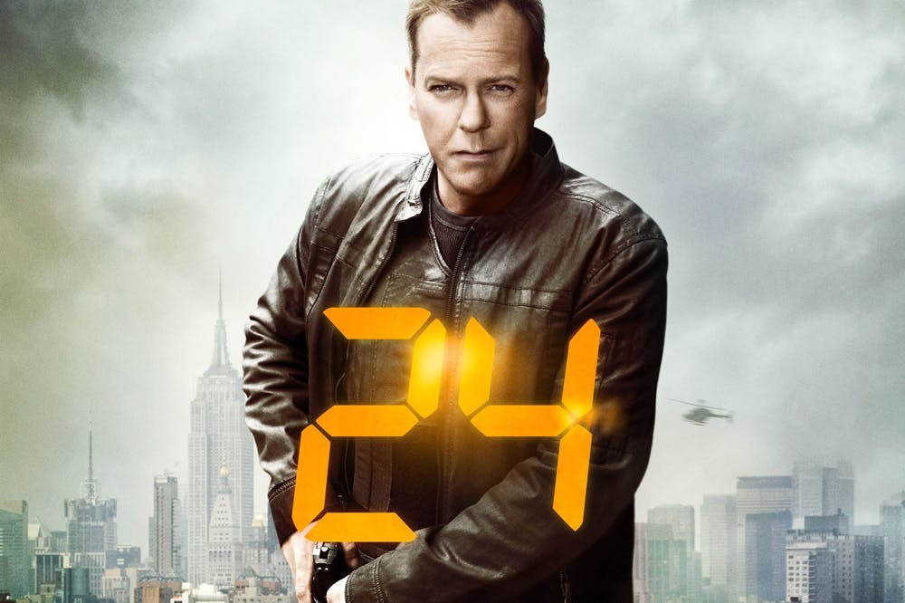 Kiefer Sutherland som Jack Bauer i '24 timer'