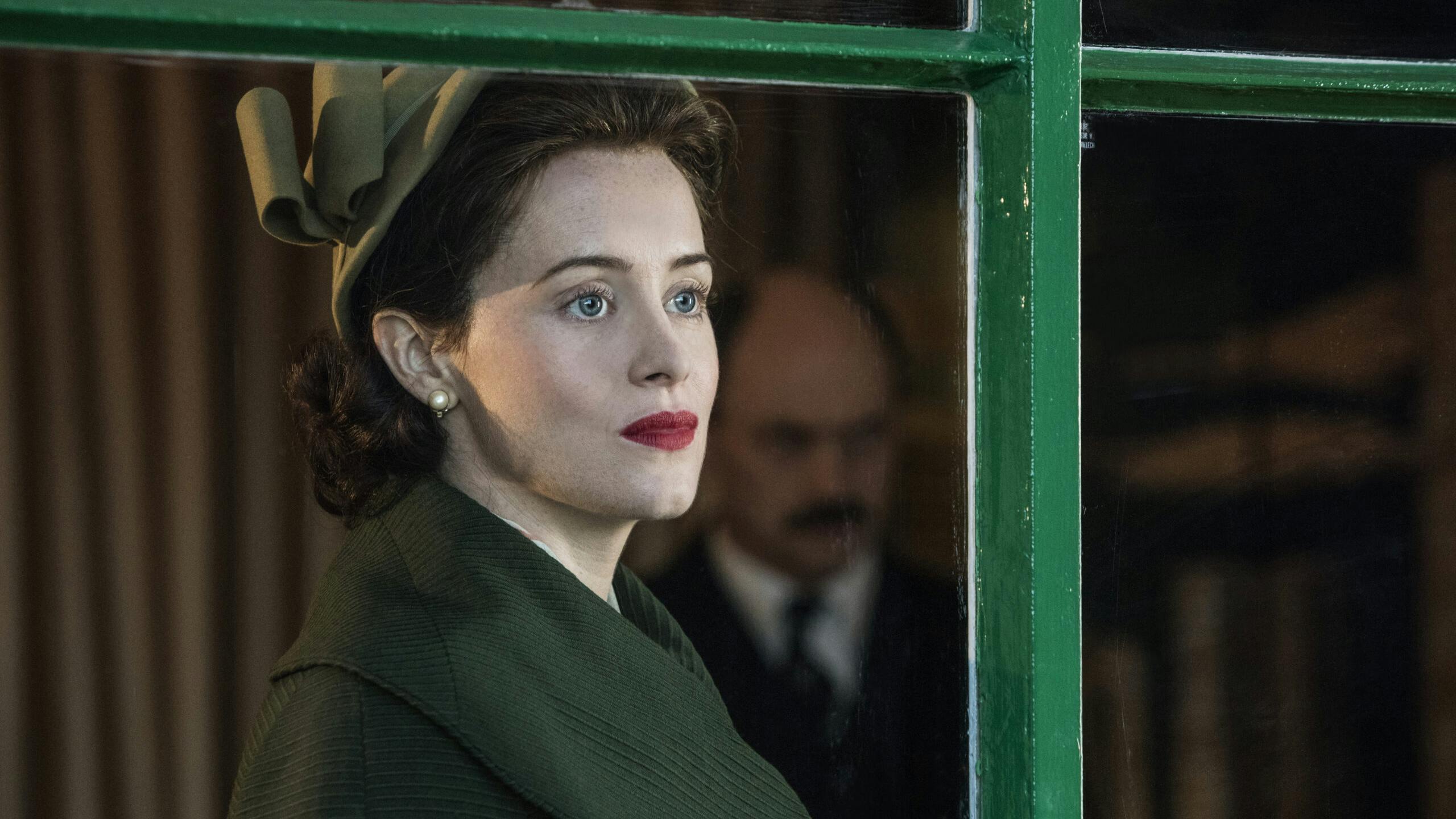 Claire Foy som Dronning Elizabeth II i 'The Crown'
