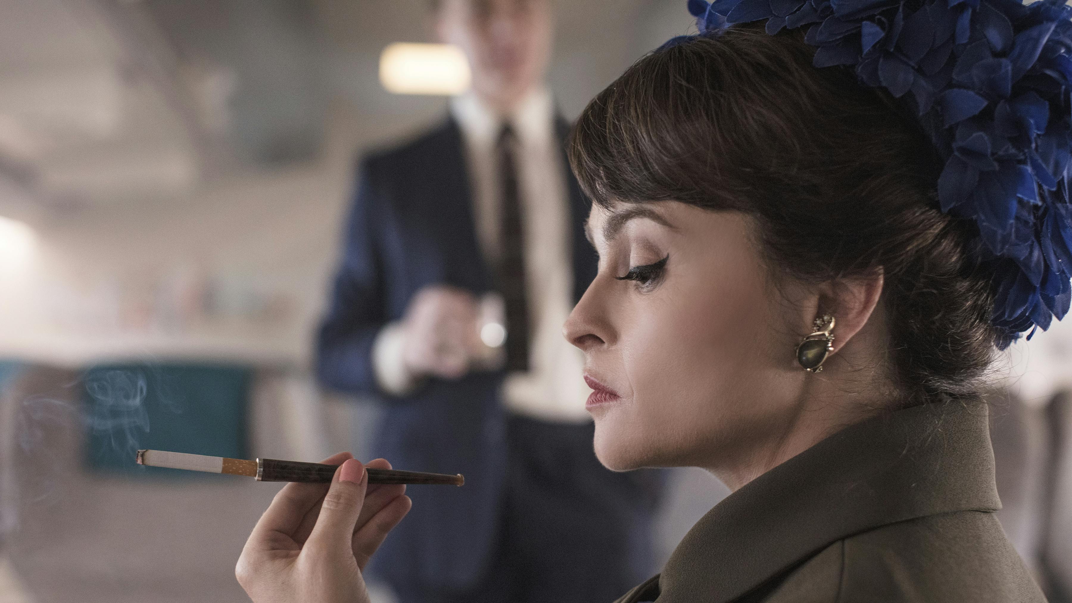 Helena Bonham Carter som Princess Margaret i 'The Crown' på Netflix