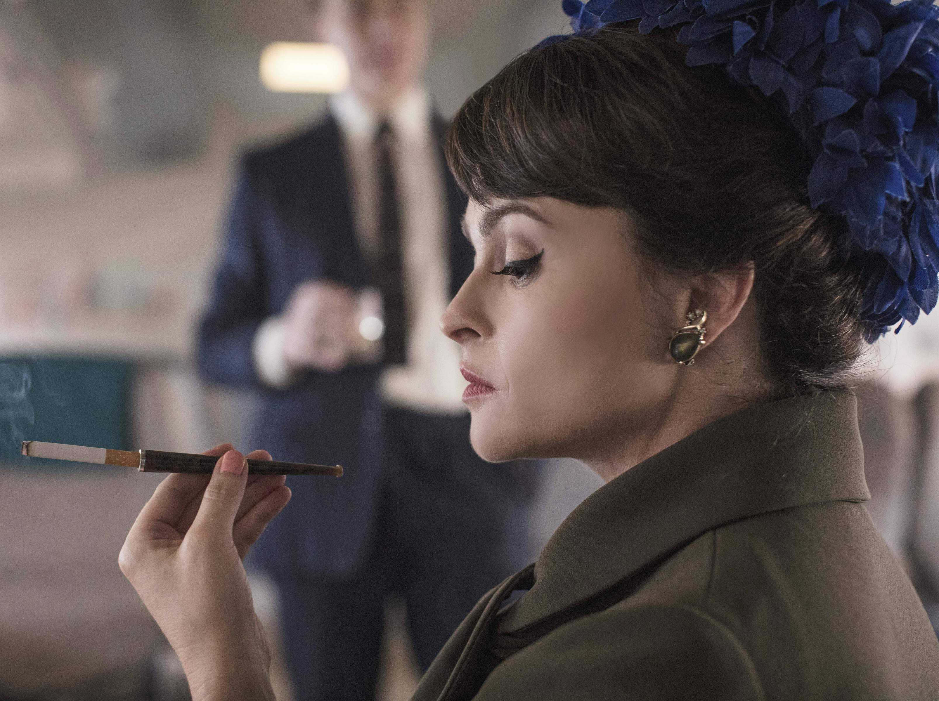 Helena Bonham Carter som Princess Margaret i 'The Crown' på Netflix