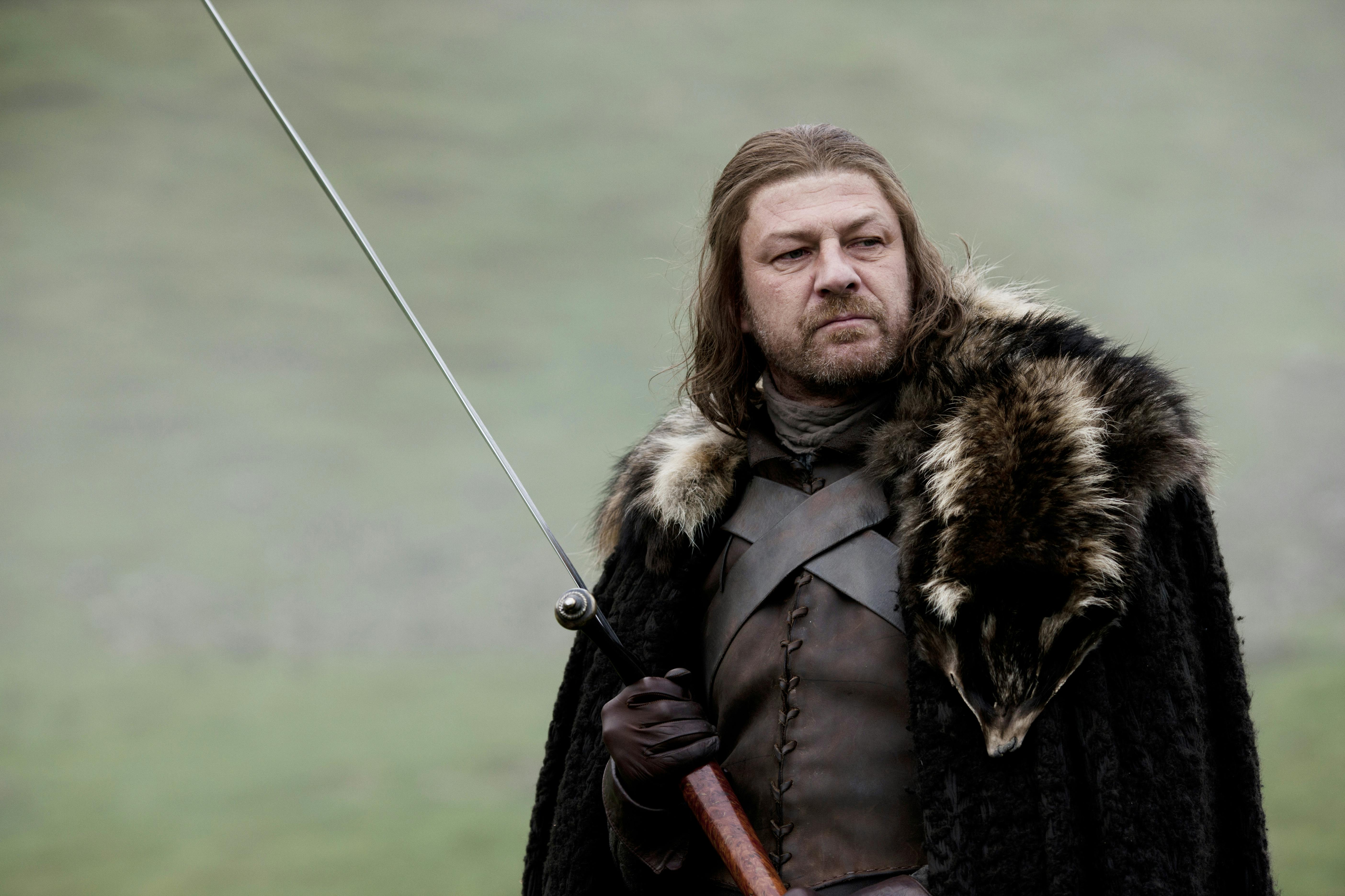 Sean Bean som Eddard 'Ned' Stark i 'Game of Thrones'