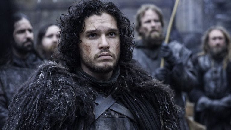 Kit Harrington som Jon Snow i 'Game of Thrones'