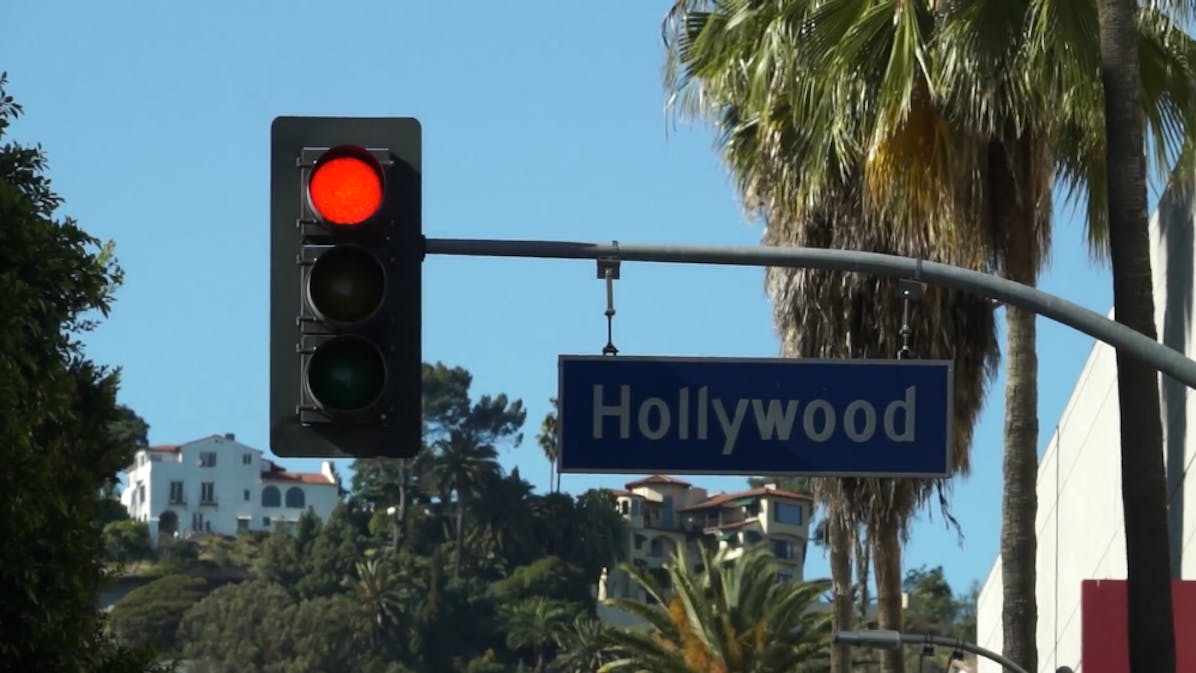 hollywood lyskryds