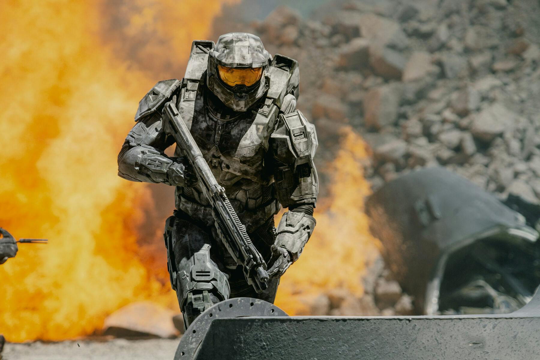 Pablo Schreiber som Master Chief i 'Halo' Sæson 1
