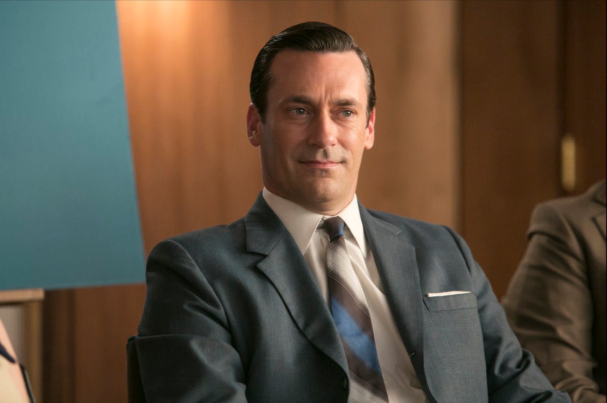 Jon Hamm som Don Draper i 'Mad Men'