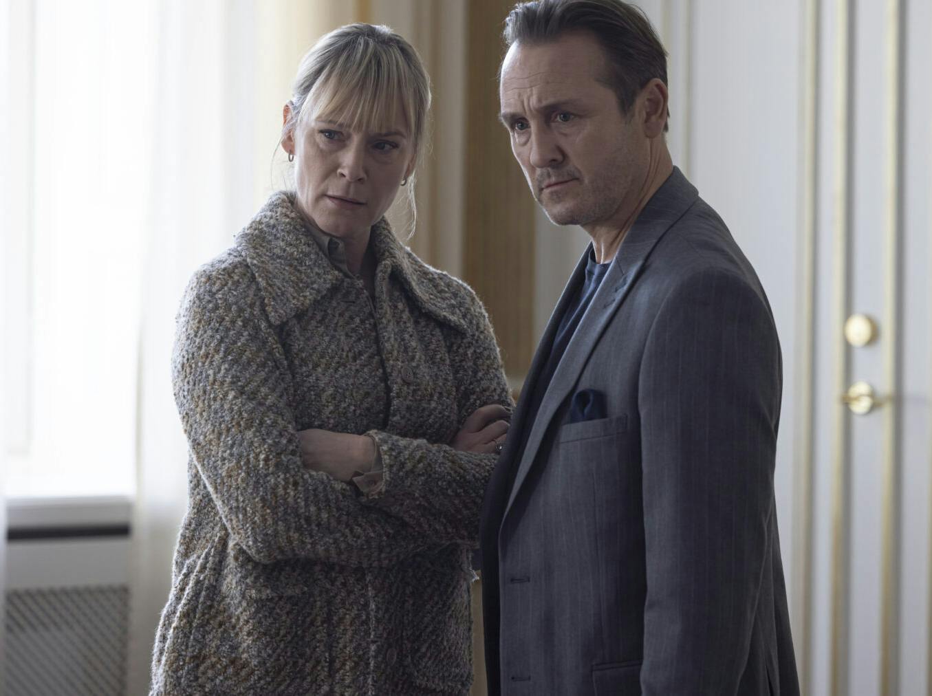 Iben Hjejle og Lars Ranthe i 'Honour'