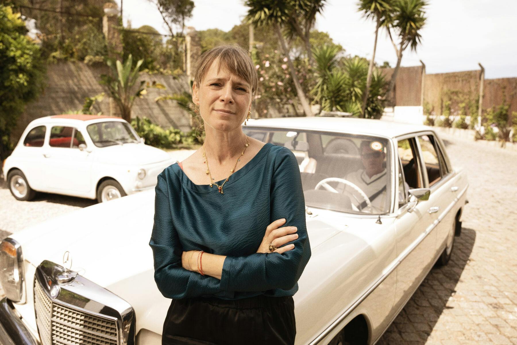 Fra interviewprogrammet 'All Exclusive' med Mikael Bertelsen, Casper Christensen og Iben Hjejle