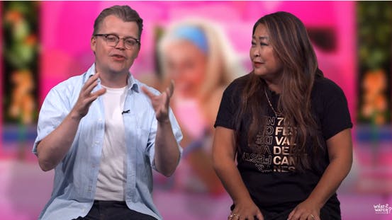 Casper Christensen og Ann Lind Andersen anmelder 'Barbie' hos What2Watch.