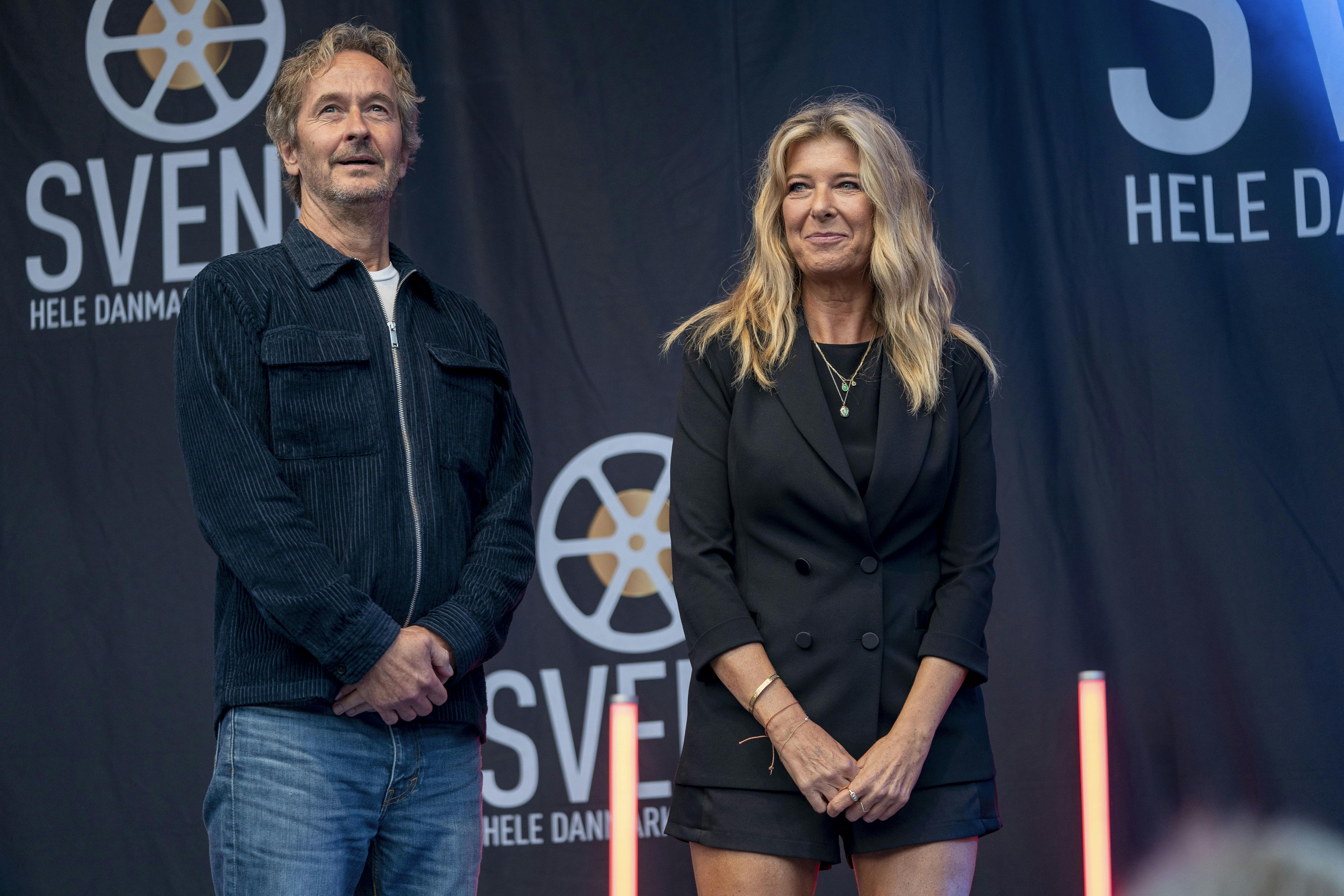Paprika Steen og Lars Brygmann ved SVEND Prisen