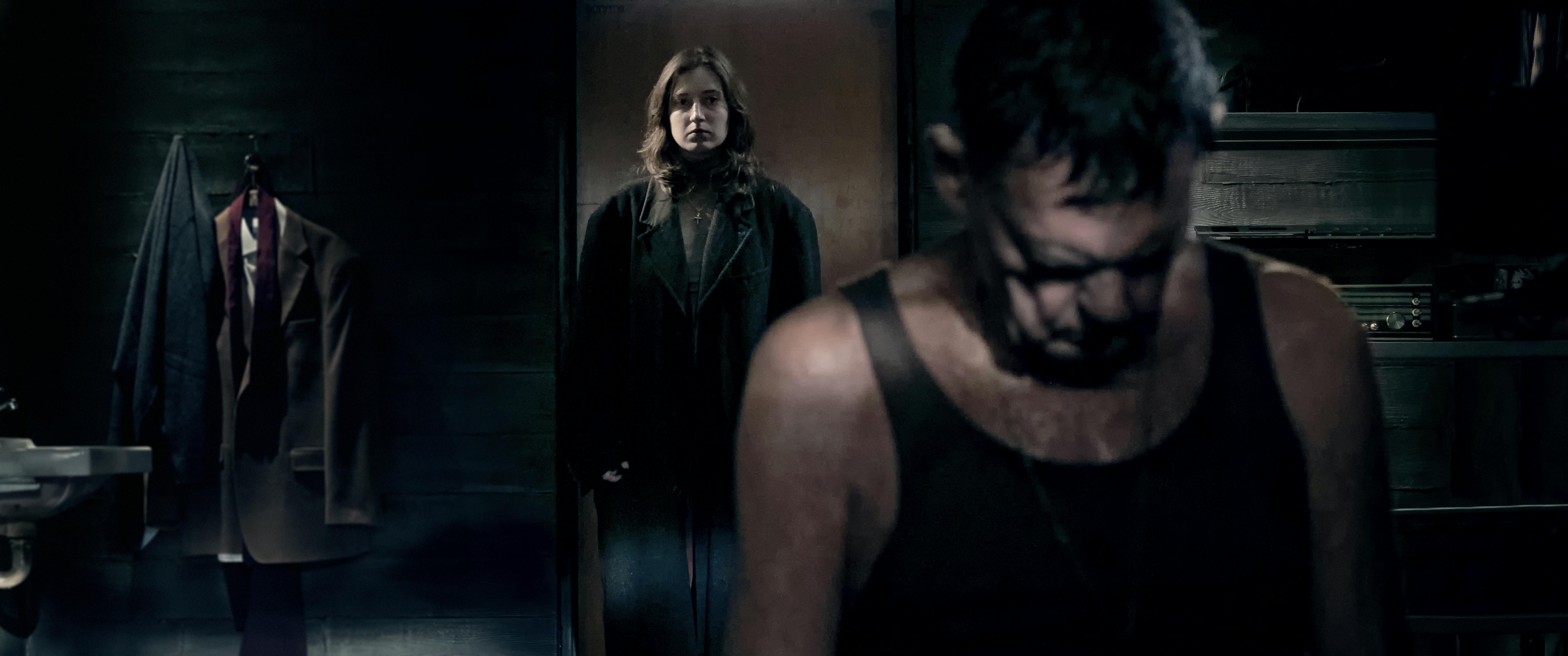 Fanny Bornedal og Ulf Pilgård i 'Nattevagten - dæmoner går i arv'