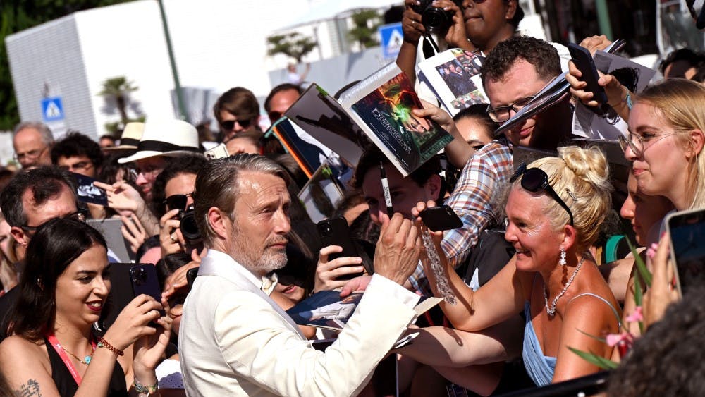 Mads Mikkelsen til gallapremieren på 'Bastarden'