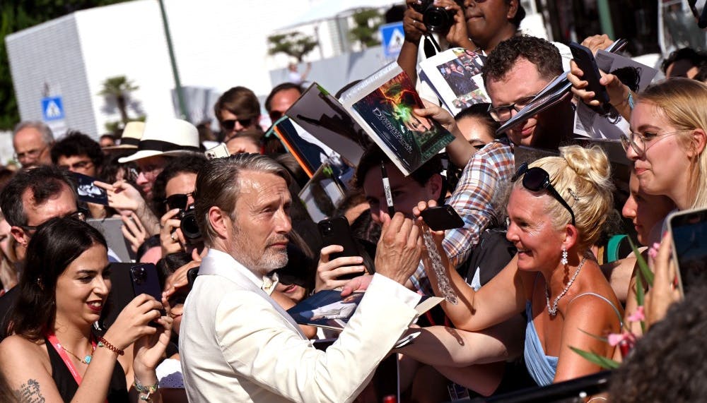 Mads Mikkelsen til gallapremieren på 'Bastarden'