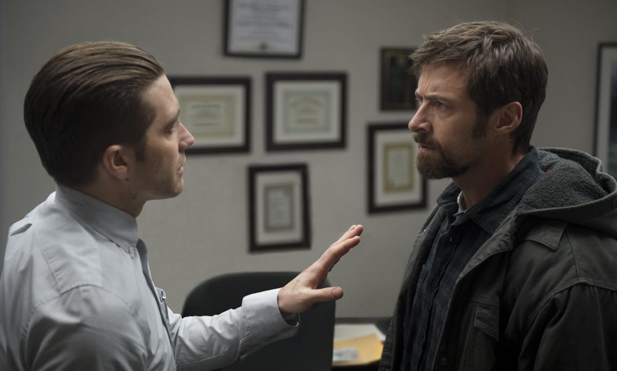 Jake Gyllenhaal og Hugh Jackman i Denis Villeneuves mesterlige thriller 'Prisoners'