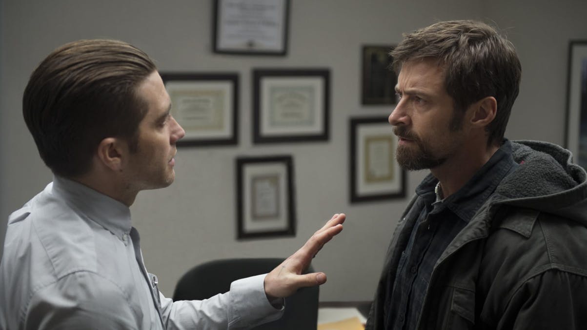 Jake Gyllenhaal og Hugh Jackman i Denis Villeneuves mesterlige thriller 'Prisoners'