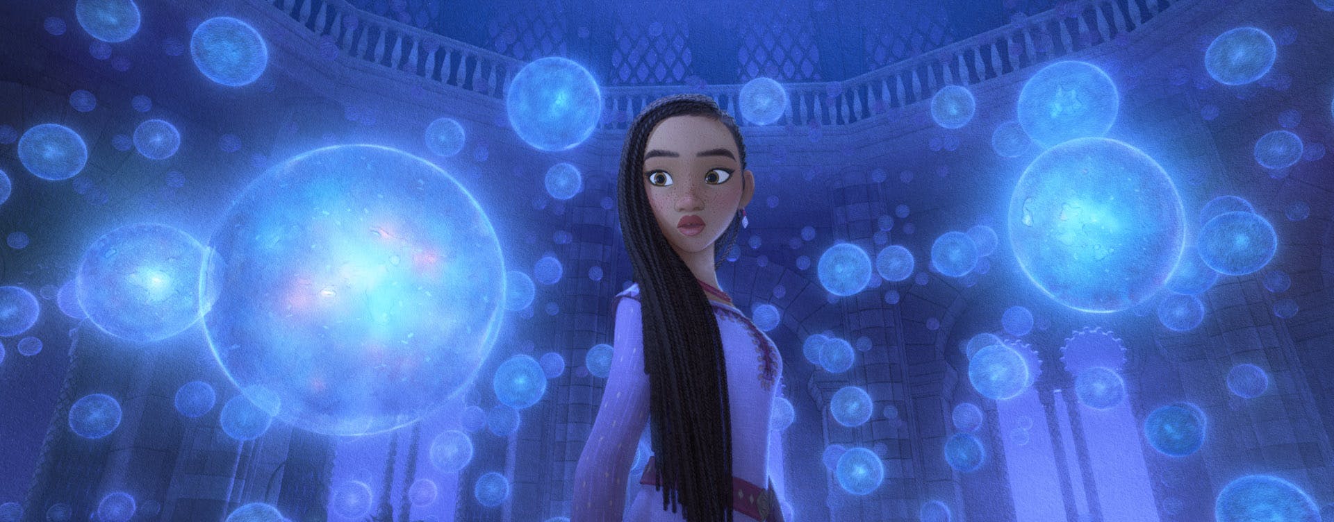 WISHES DO COME TRUE – In Walt Disney Animation Studios’ “Wish,” Asha (voice of Ariana DeBose) is a sharp-witted idealist who lives in Rosas—a kingdom where wishes really do come true. Helmed by Oscar®-winning director Chris Buck and Fawn Veerasunthorn, “Wish” features original songs by Grammy®-nominated singer/songwriter Julia Michaels and Grammy-winning producer, songwriter and musician Benjamin Rice. The epic animated musical opens only in theaters on Nov. 22, 2023. © 2023 Disney. All Rights Reserved.