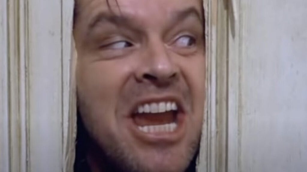 Jack Nicholson i 'The Shining'