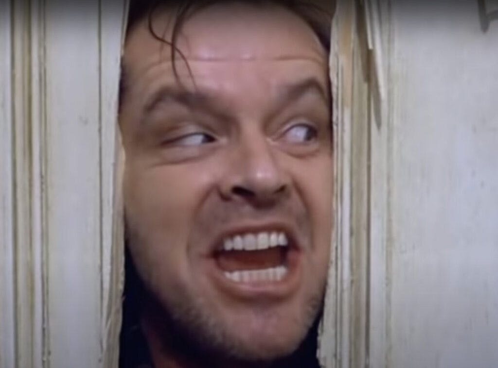 Jack Nicholson i 'The Shining'