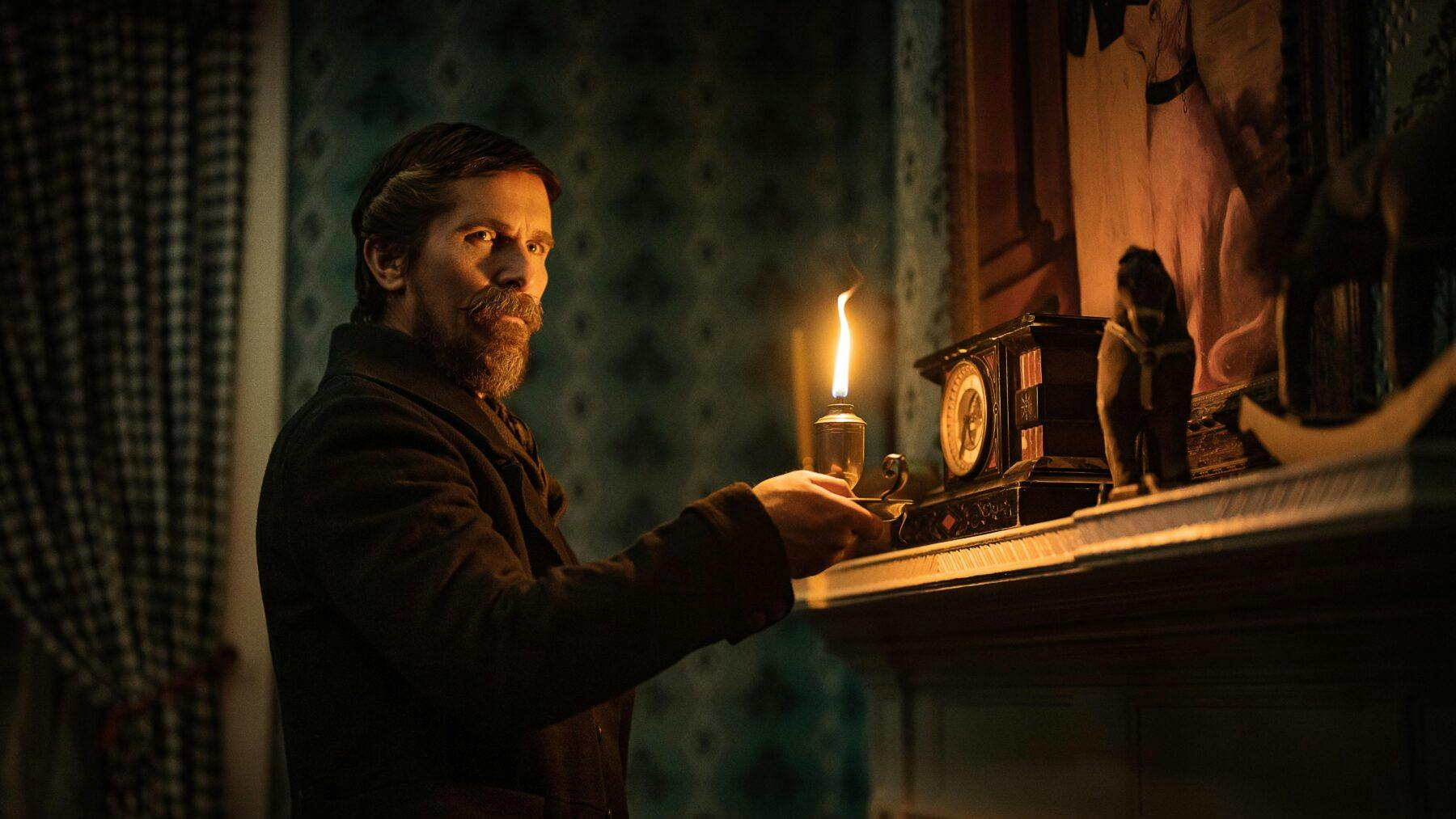 Christian Bale som Augustus Landor i 'The Pale Blue Eye'