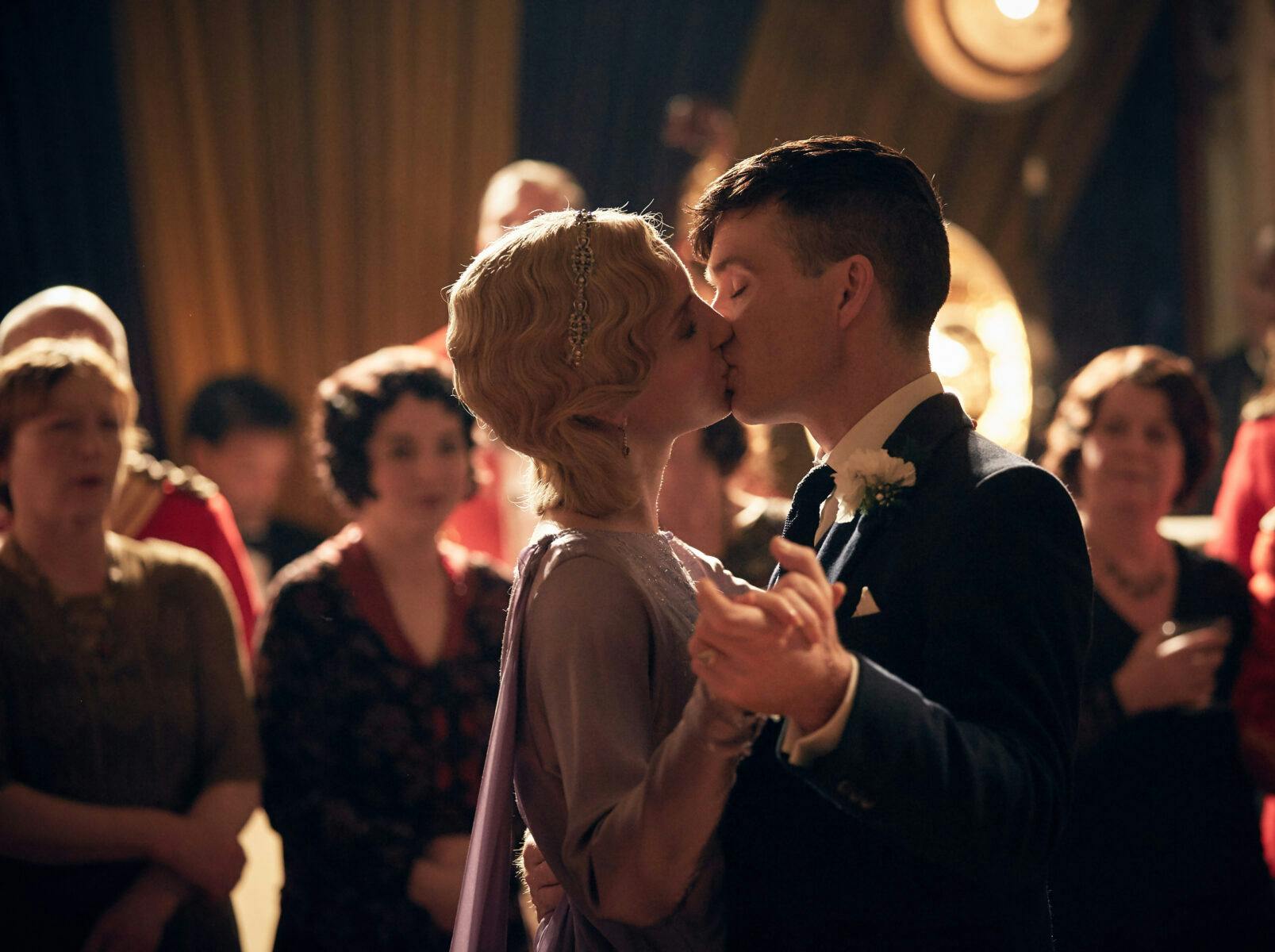 Annabelle Wallis (Grace Burgess) og Cillian Murphy (Tommy Shelby) i 'Peaky Blinders'