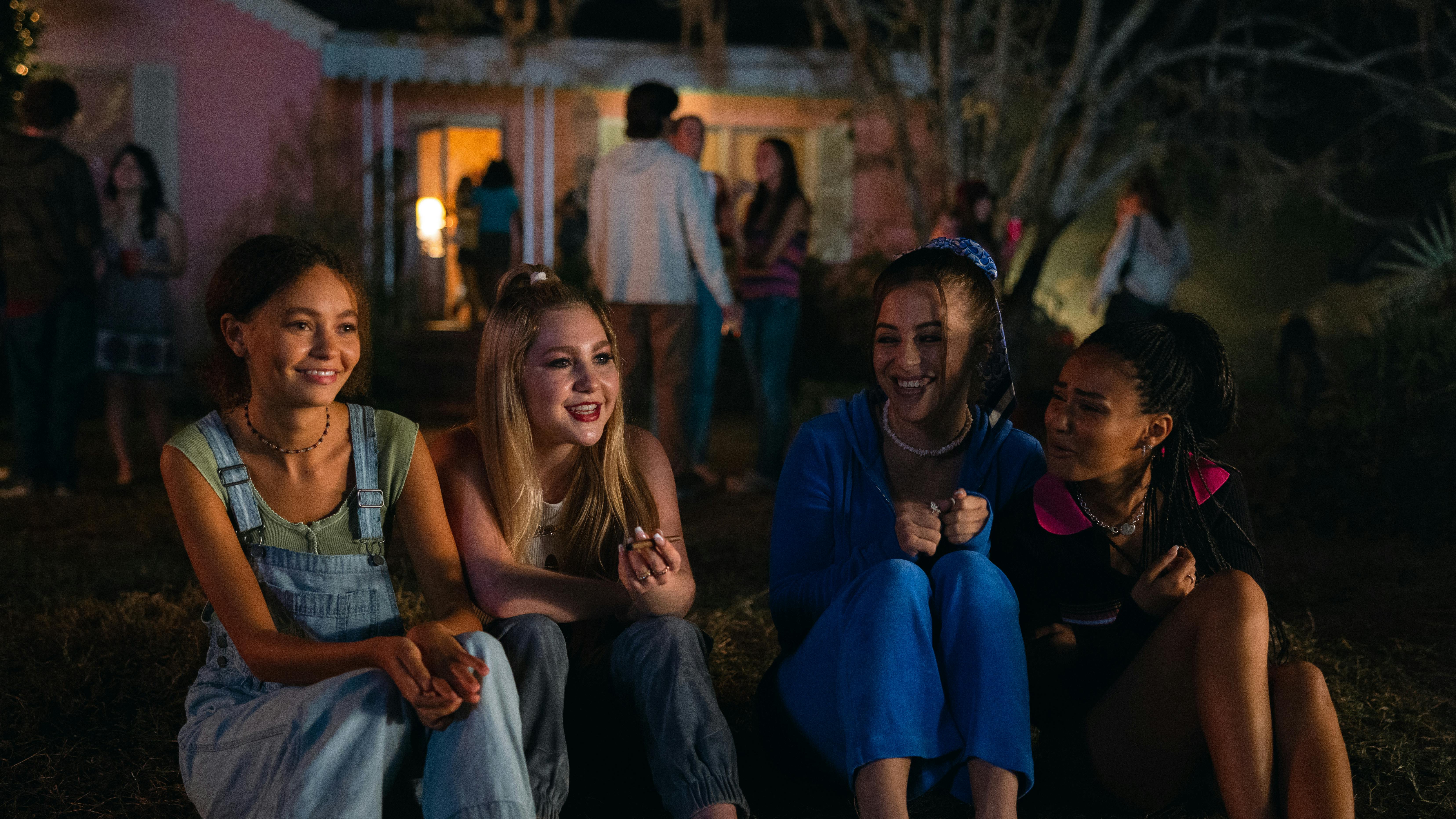 Nico Parker, Ella Anderson, Ariel Martin og Daniella Taylor i 'Suncoast'