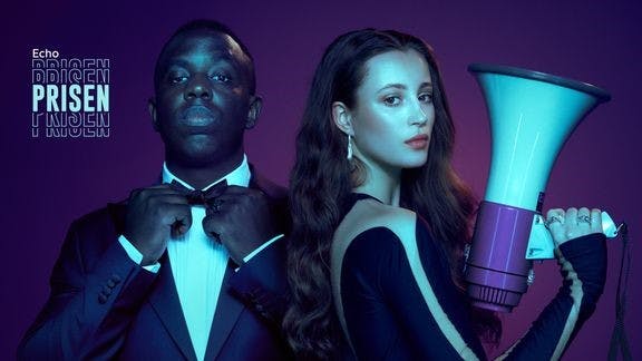 Josephine Højbjerg og Melvin Kakooza