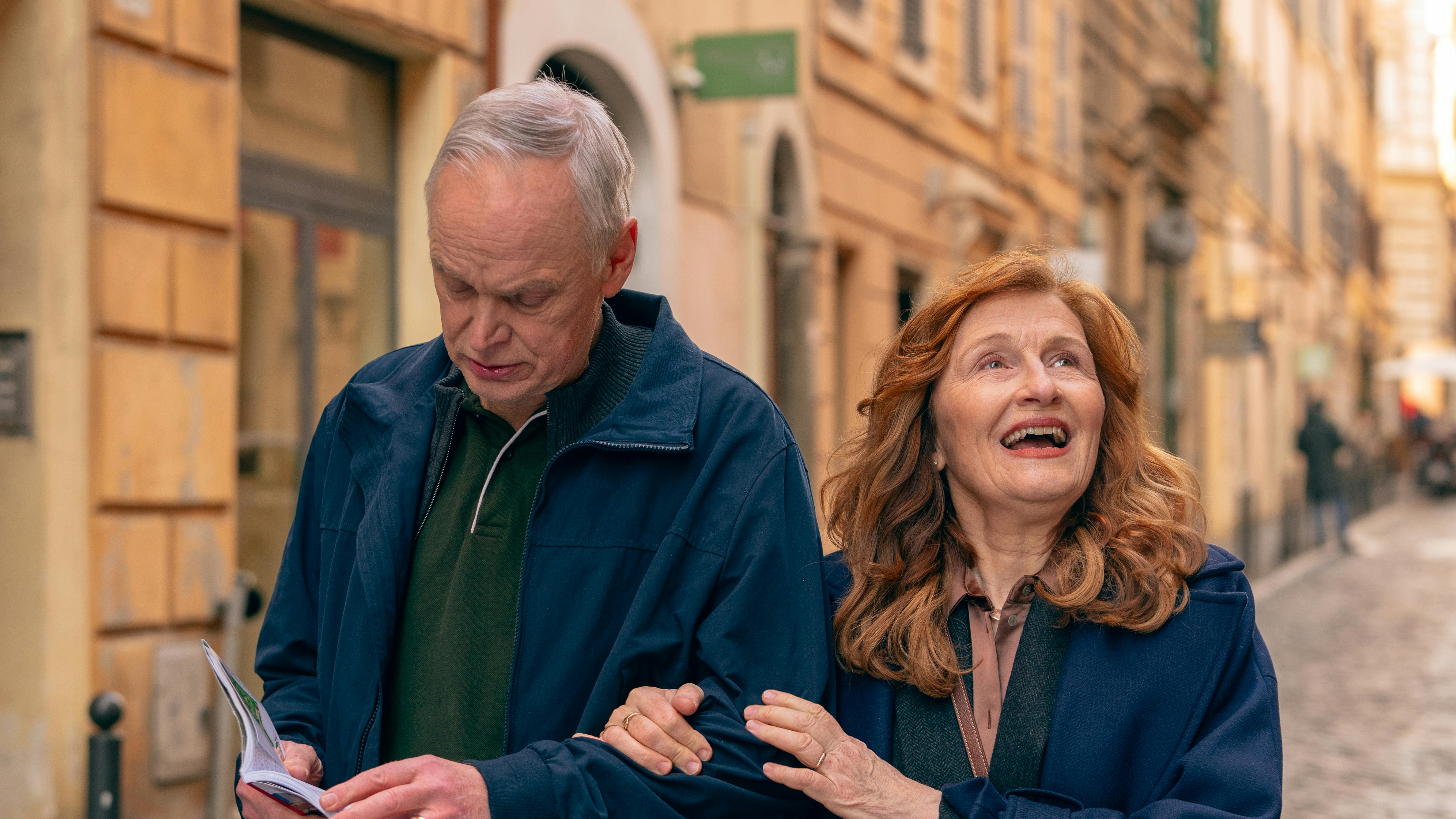 Kristian Halken og Bodil Jørgensen i 'Rom'