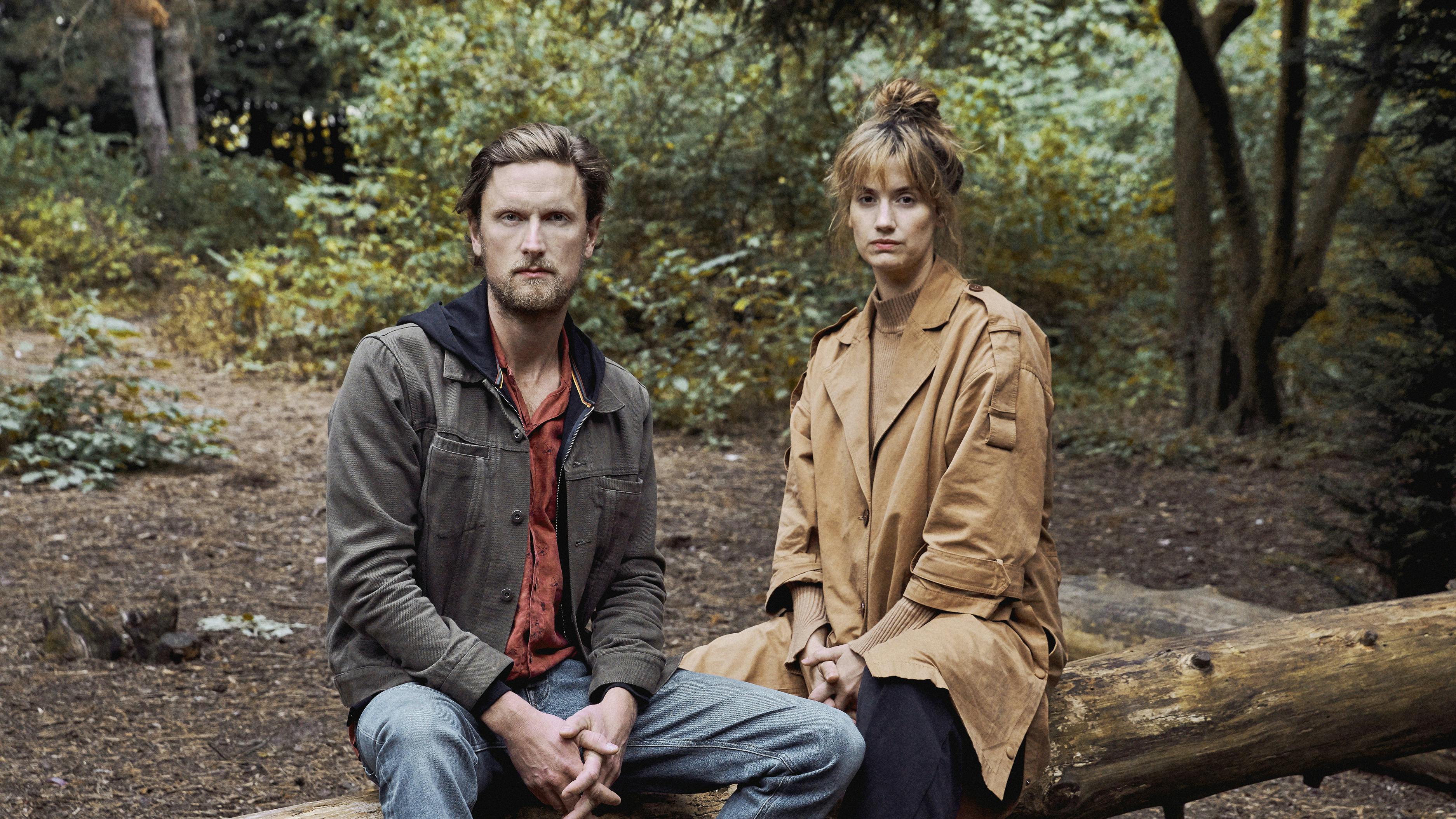 The Chestnut Man. (L to R) Mikkel Boe Følsgaard, Danica Curcic.