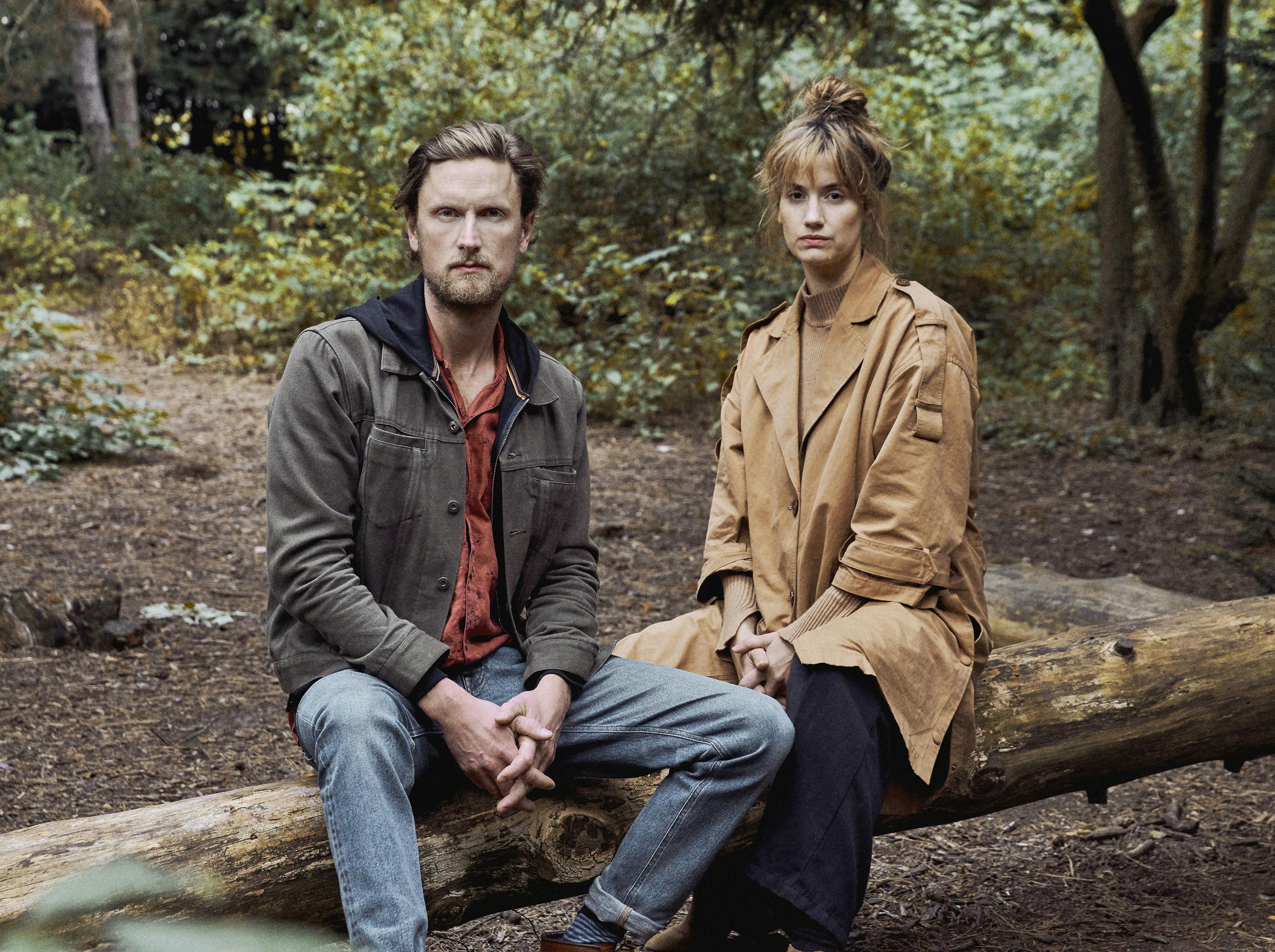 The Chestnut Man. (L to R) Mikkel Boe Følsgaard, Danica Curcic.