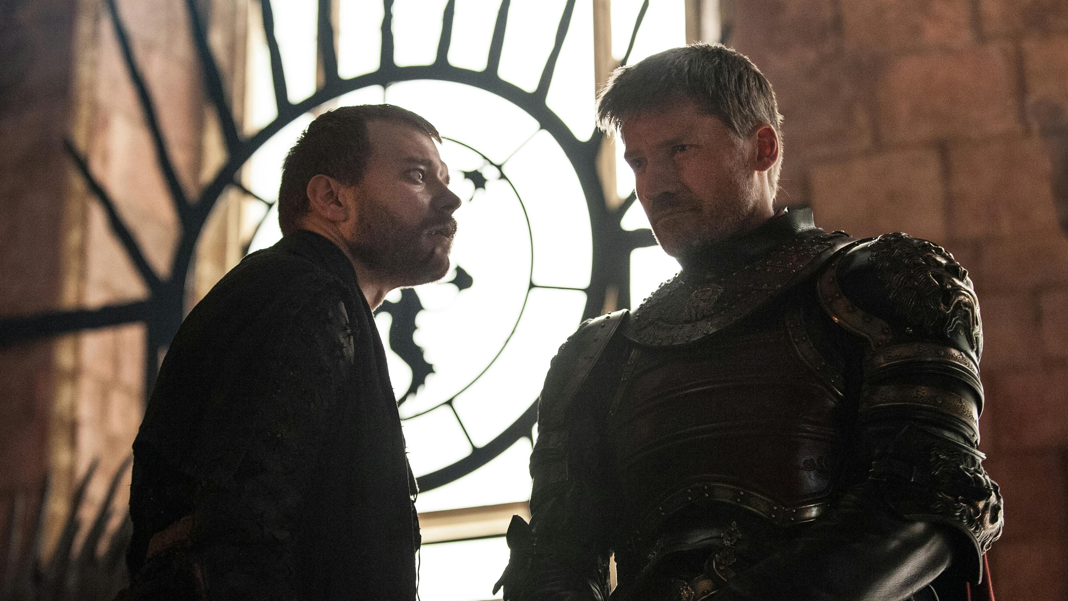 Pilou Asbæk har før prøvet kræfter med store internationale roller. Her over for Nikolaj Coster-Waldau i 'Game of Thrones'