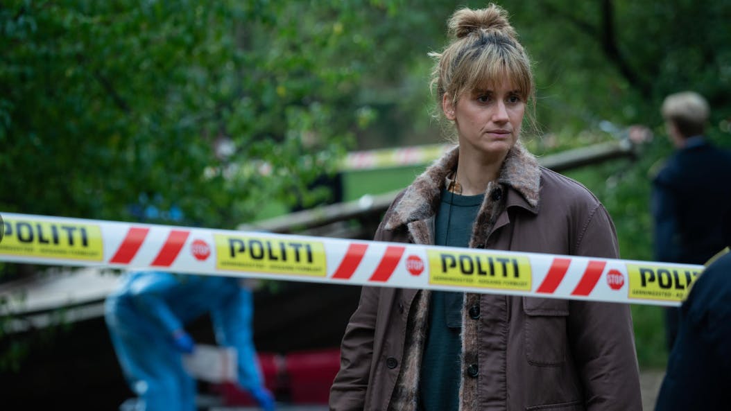 Danica Curcic i rollen som Naia Thulin i den glimrende danske Netflix-krimiserie 'Kastanjemanden'