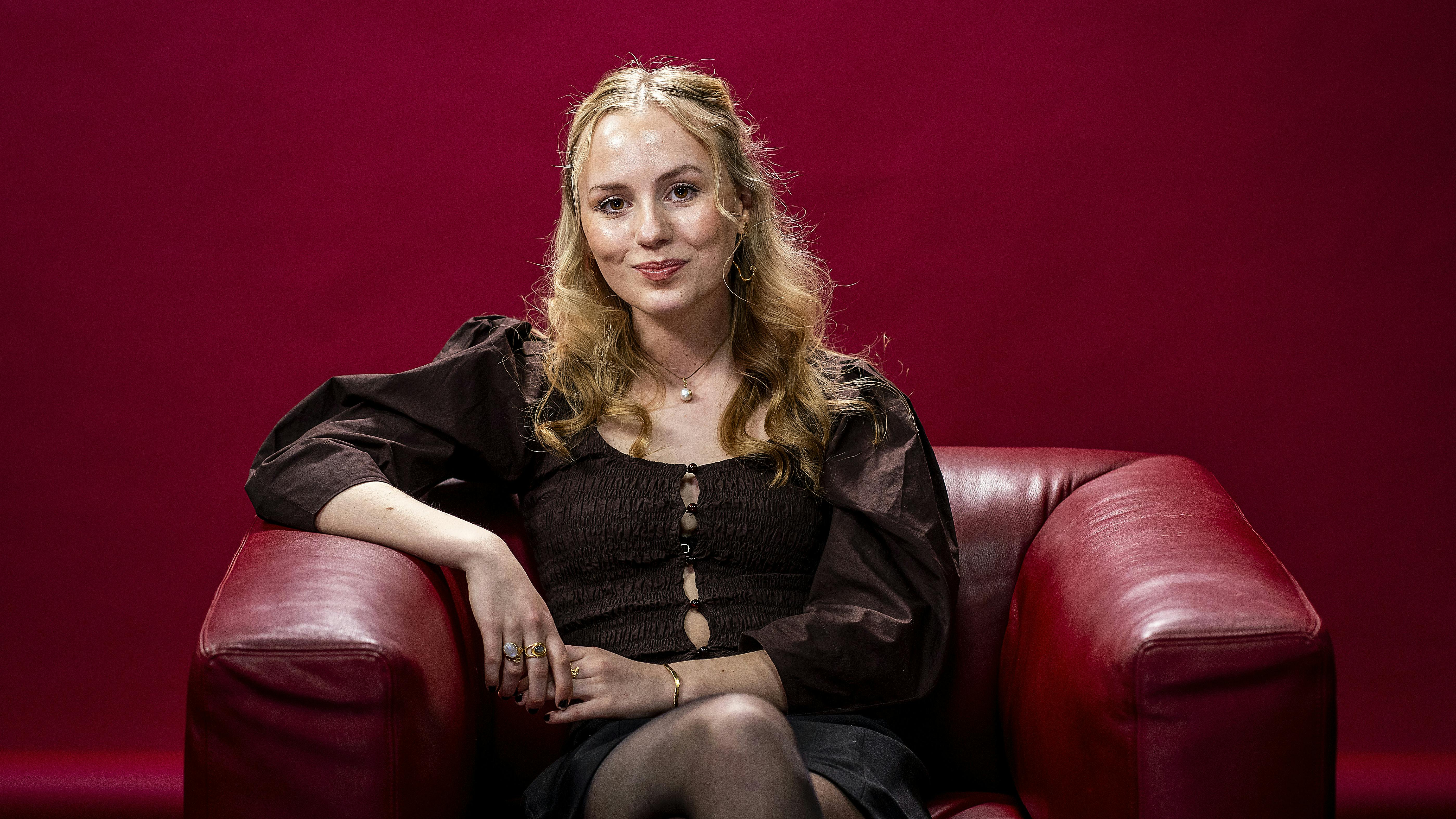Flora Ofelia fra den nye danske film 'Birthday Girl' er ugens gæst i Skærmtid