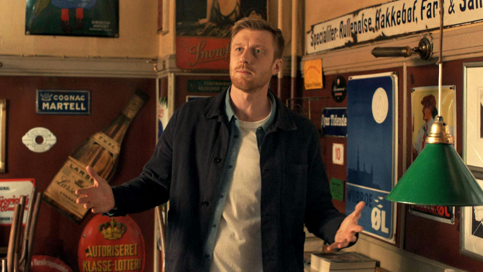 Joachim Fjelstrup som Mads i Alt og Eva