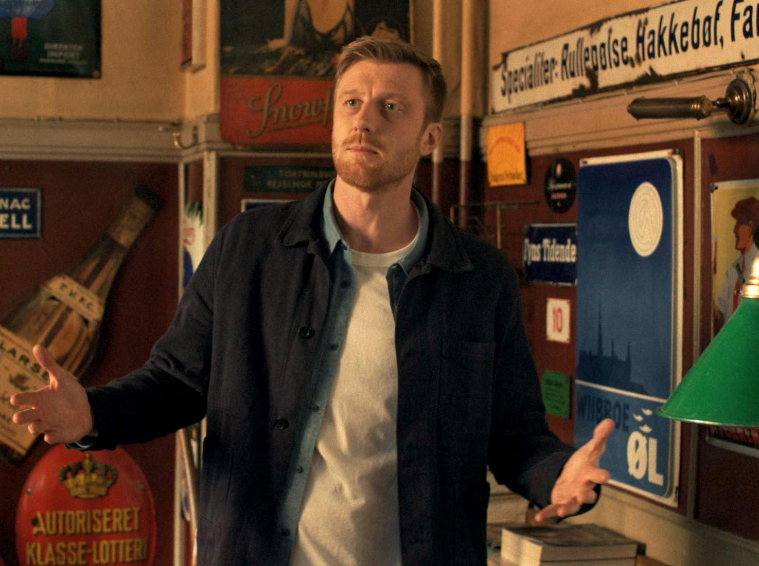 Joachim Fjelstrup som Mads i Alt og Eva