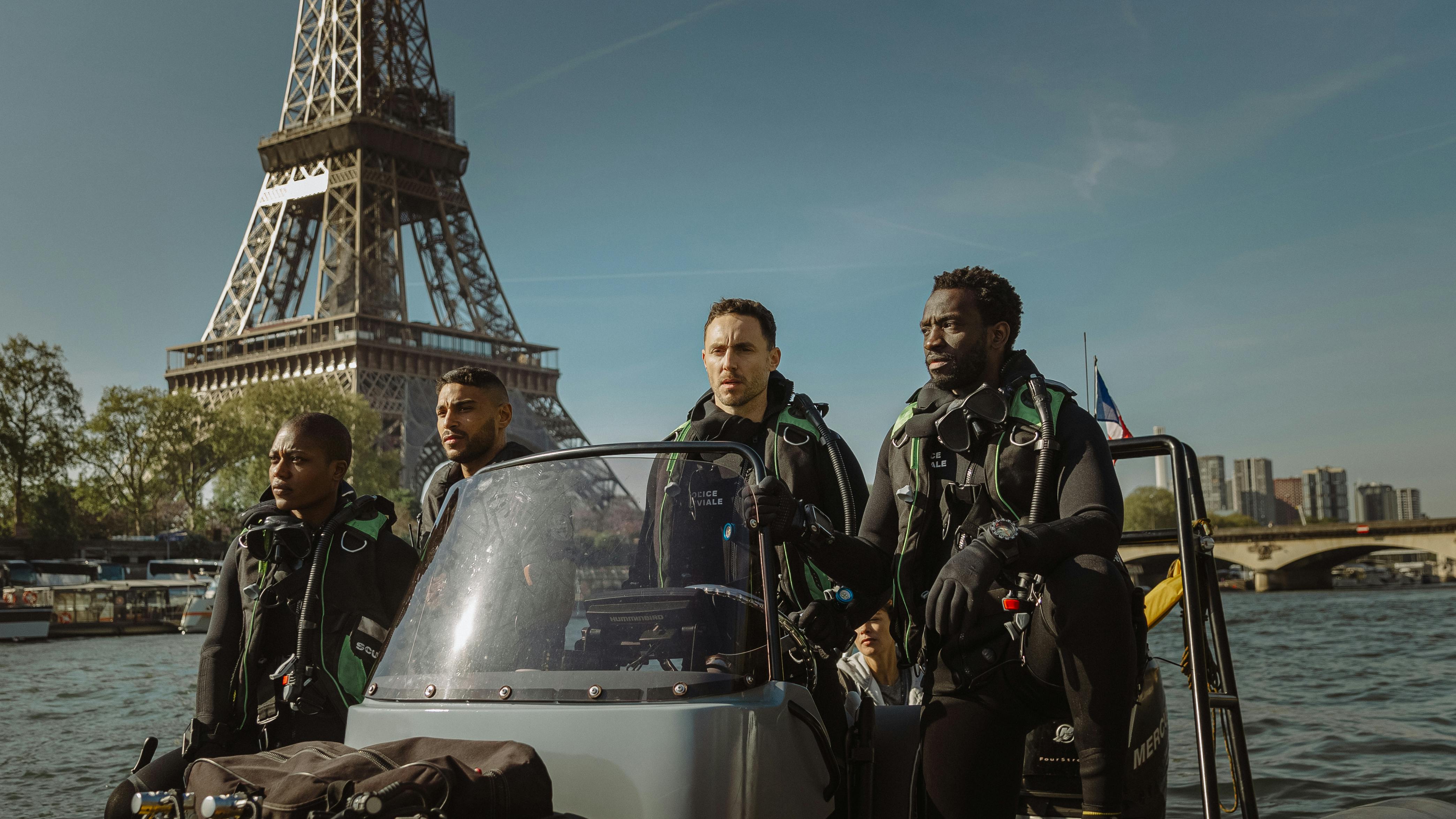 anmeldelse af 'Hajer i Paris' / 'Under Paris' på Netflix