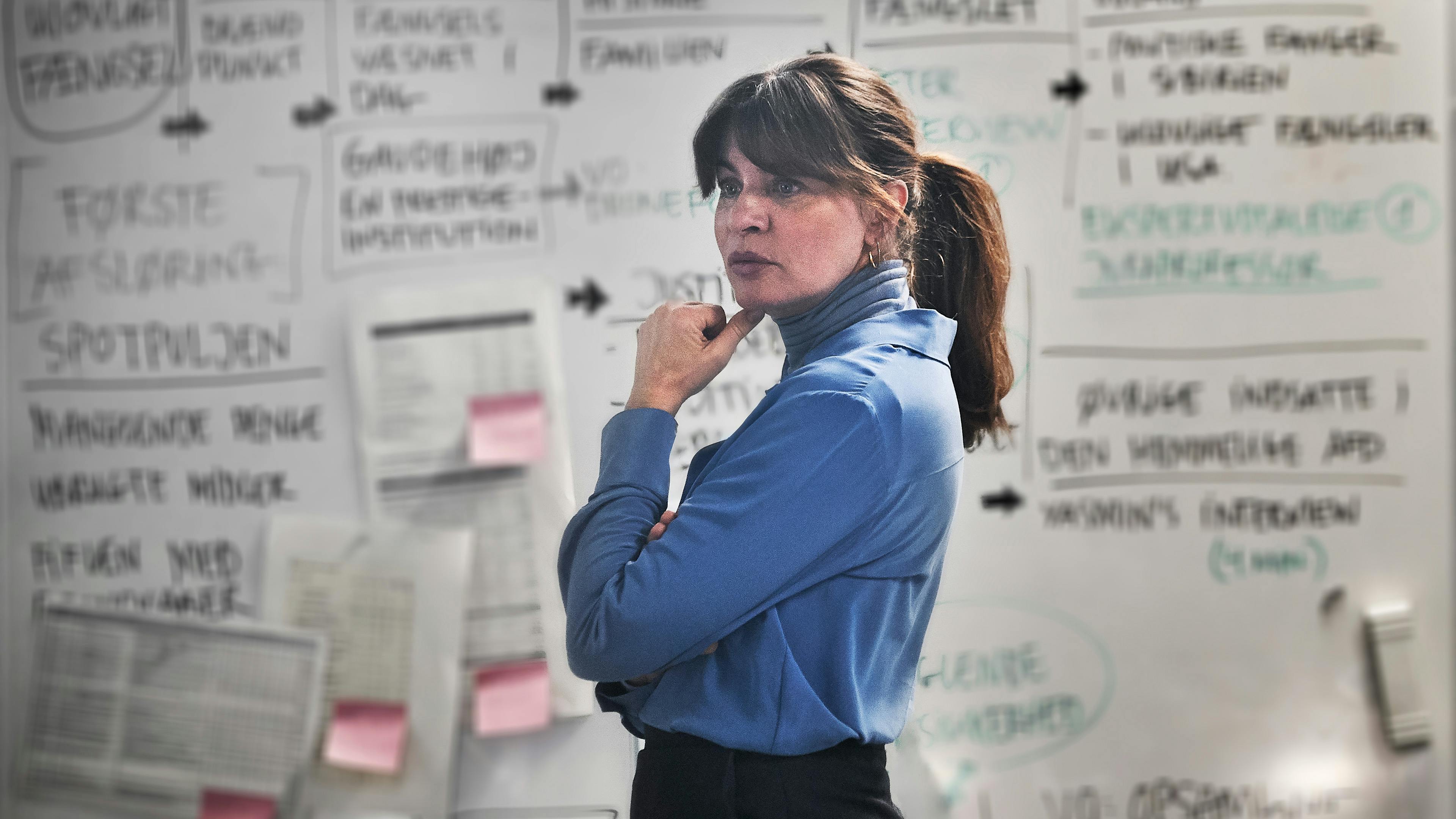 Mille Dinesen spiller hovedrollen i den nye TV 2-serie 'Graverne'