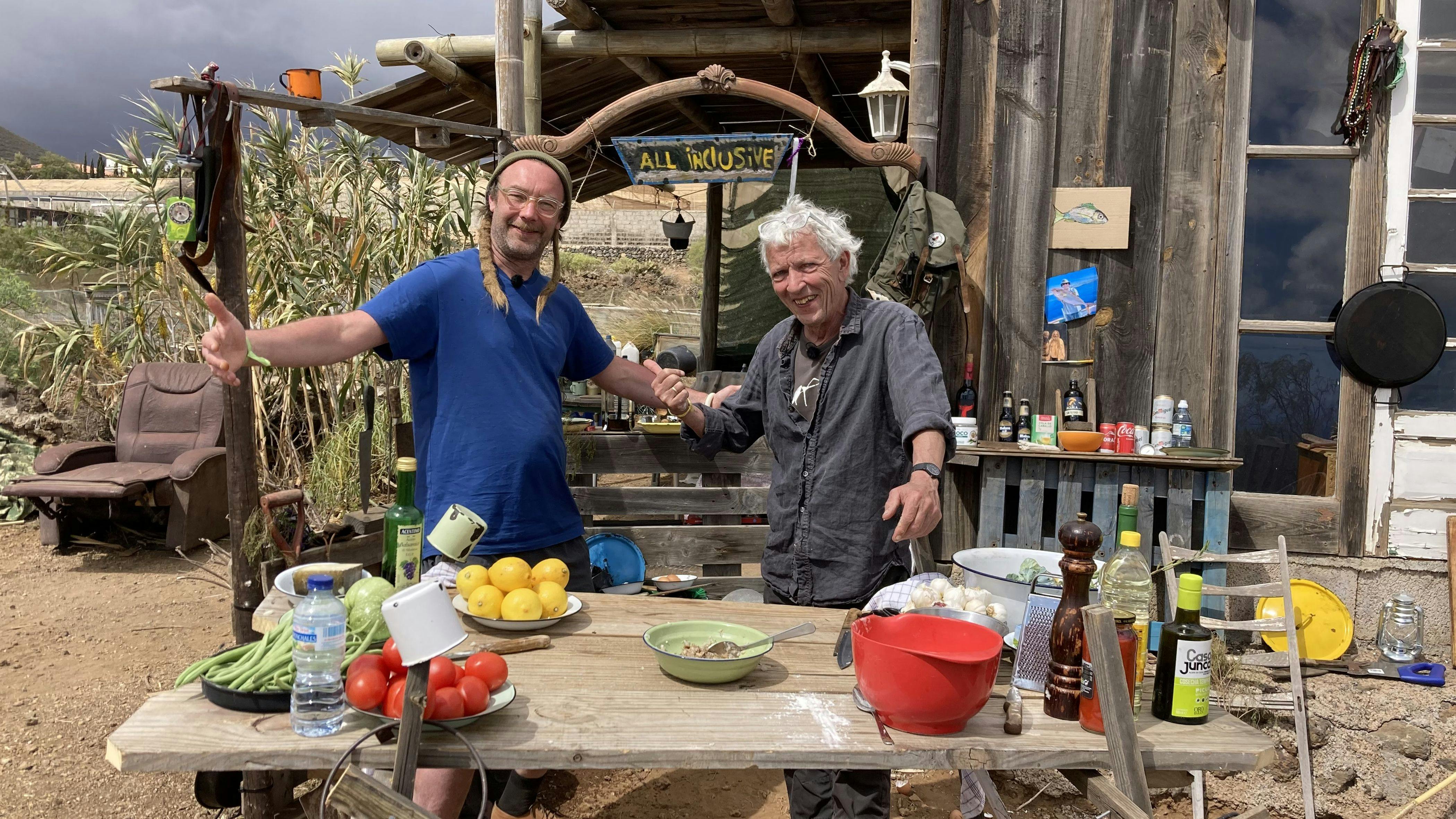 Jørgen og Nikolaj er snart klar til at nedlægge en række nye dyr i 'Nak & Æd' på DR