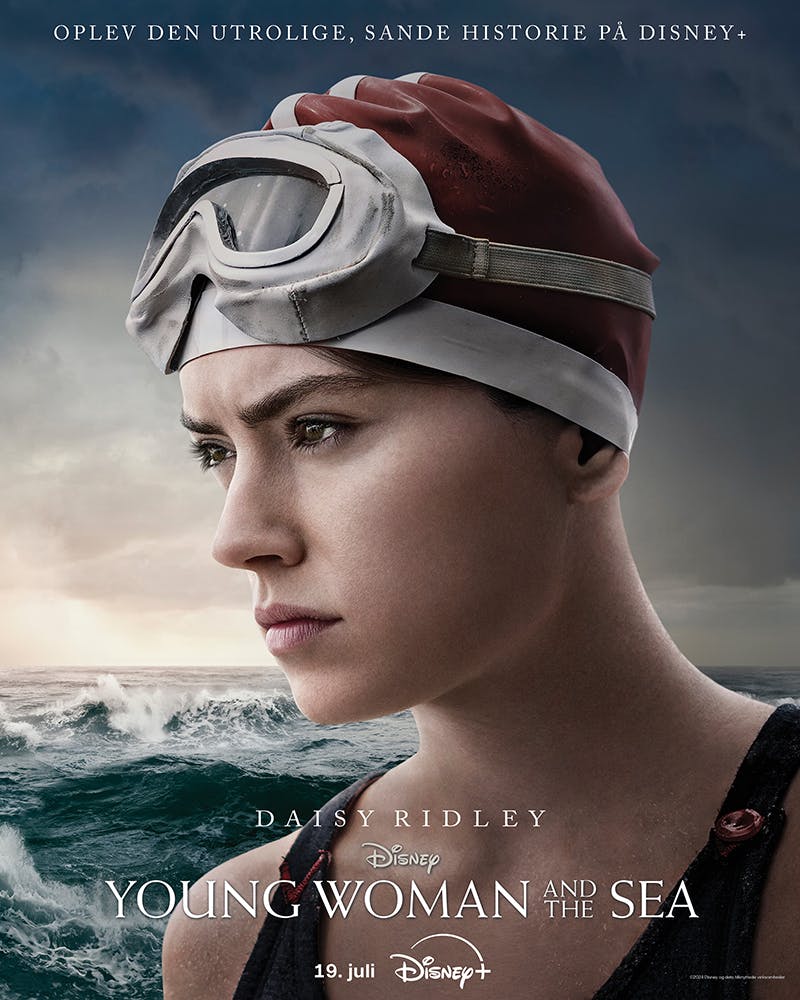 'Young Woman and the Sea' kan streames fra 19. juli på Disney+