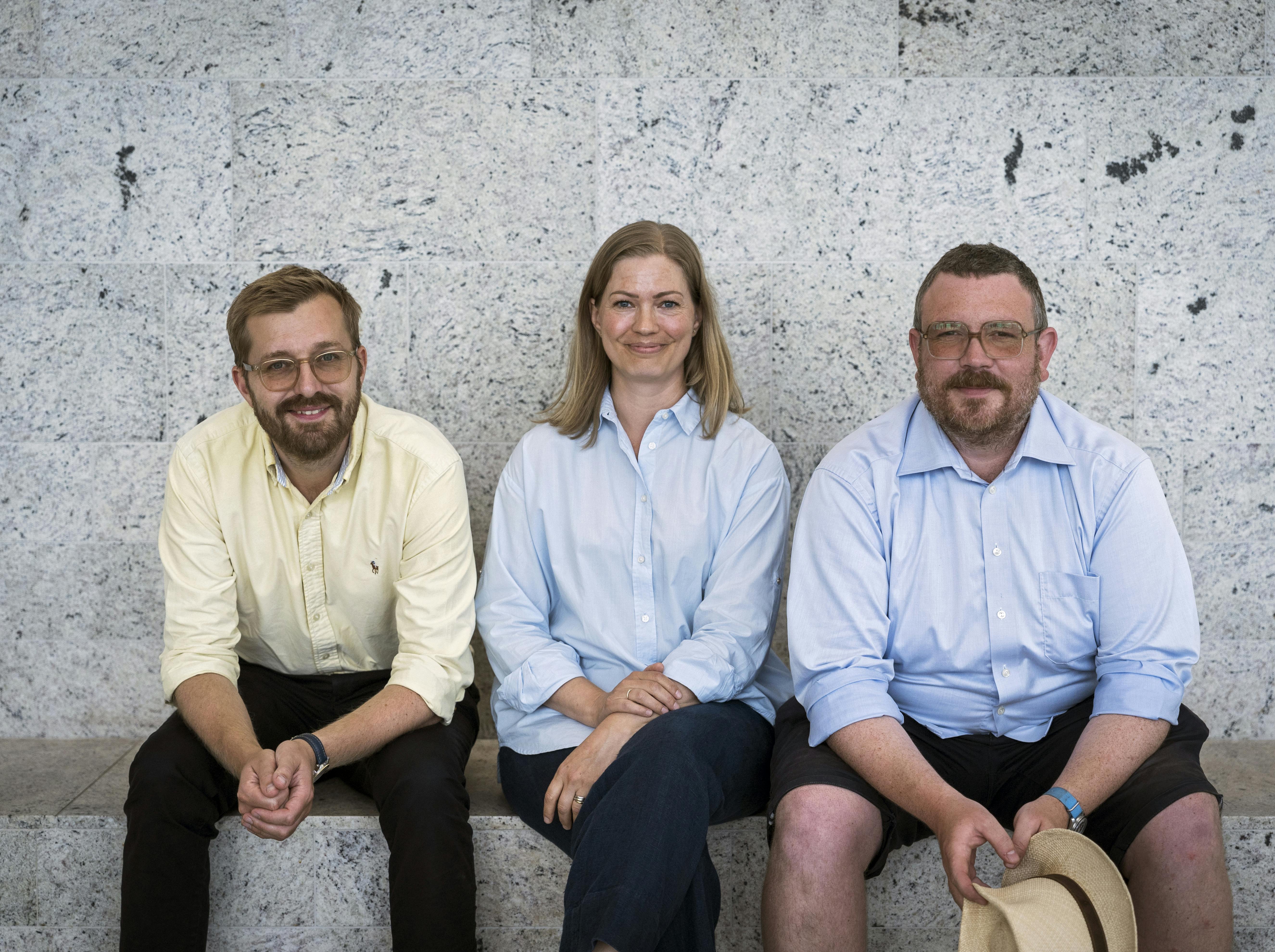 Rasmus Bruun (tv.) og Frederik Cilius (th.) er aktuelle i 3. sæson af 'Operarejsen' og denne uges gæster i 'Det, vi elsker'