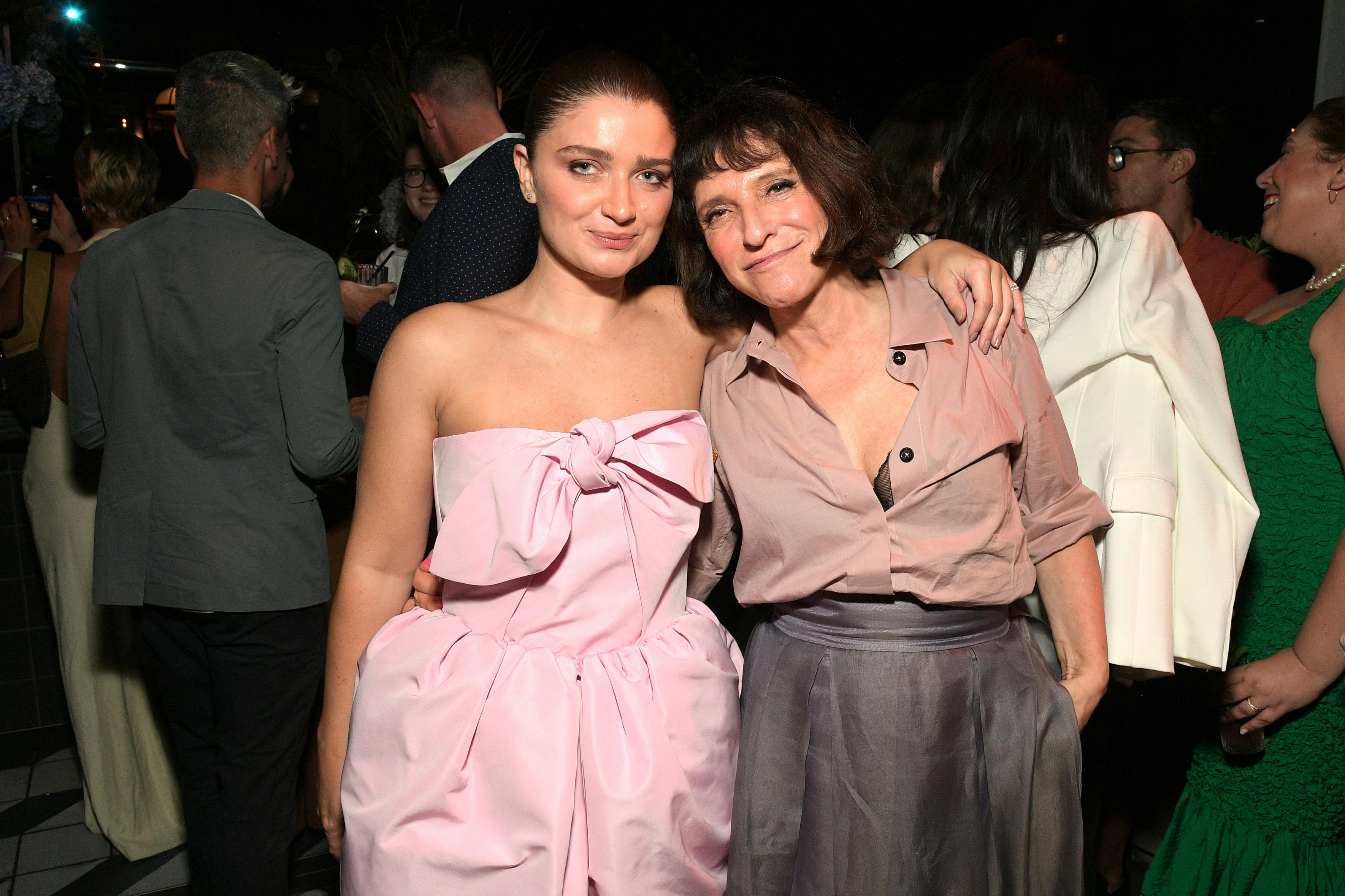 LOS ANGELES, CALIFORNIA - SEPTEMBER 04: (L-R) Eve Hewson and Susanne Bier attend the Los Angeles premiere of The Perfect Couple at The Egyptian Theatre Hollywood on September 04, 2024 in Los Angeles, California.  (Photo by Charley Gallay/Getty Images for Netflix)