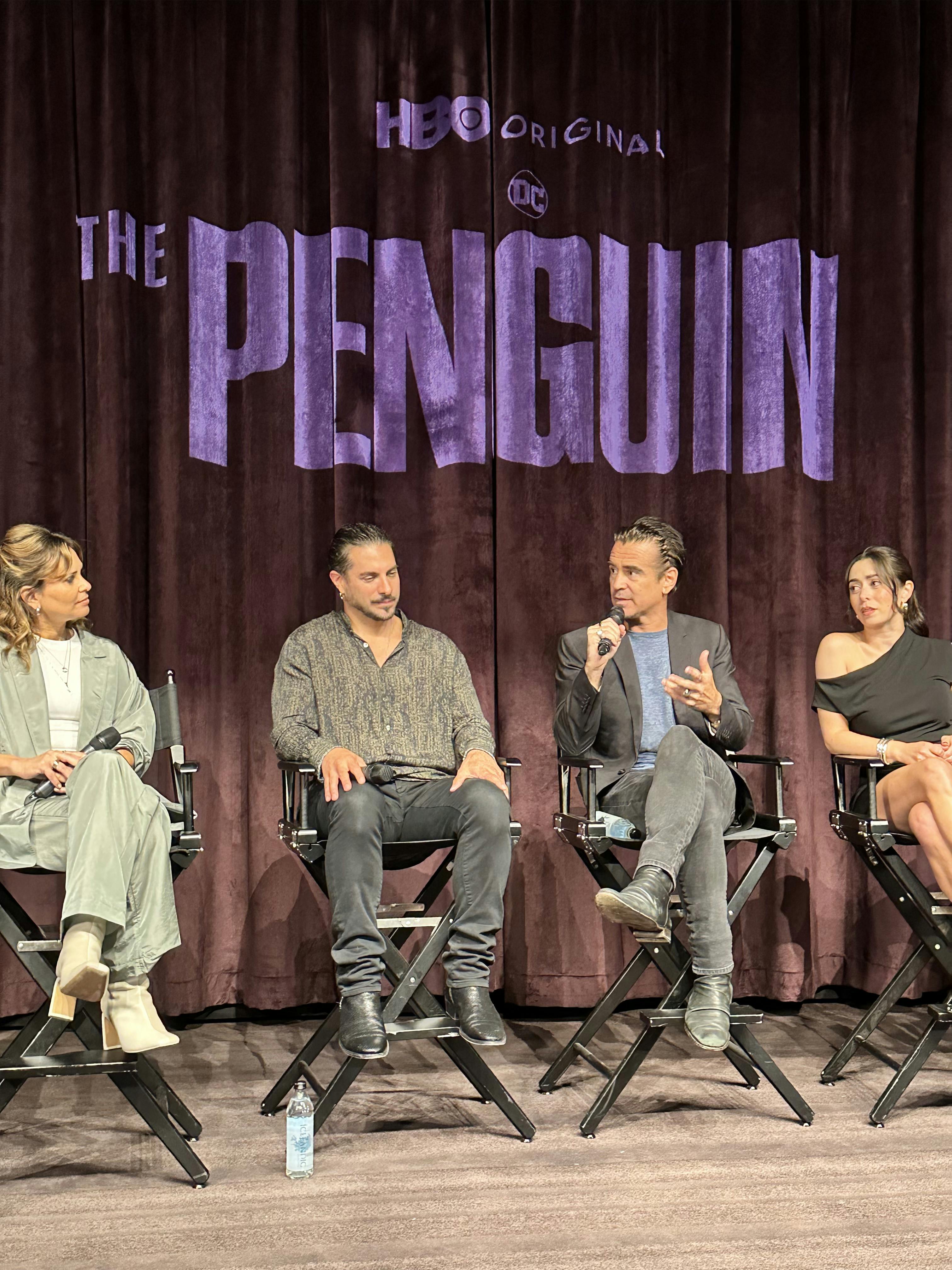 Colin Farrell som Oz Cobb, aka Pingvinen i 'The Penguin'