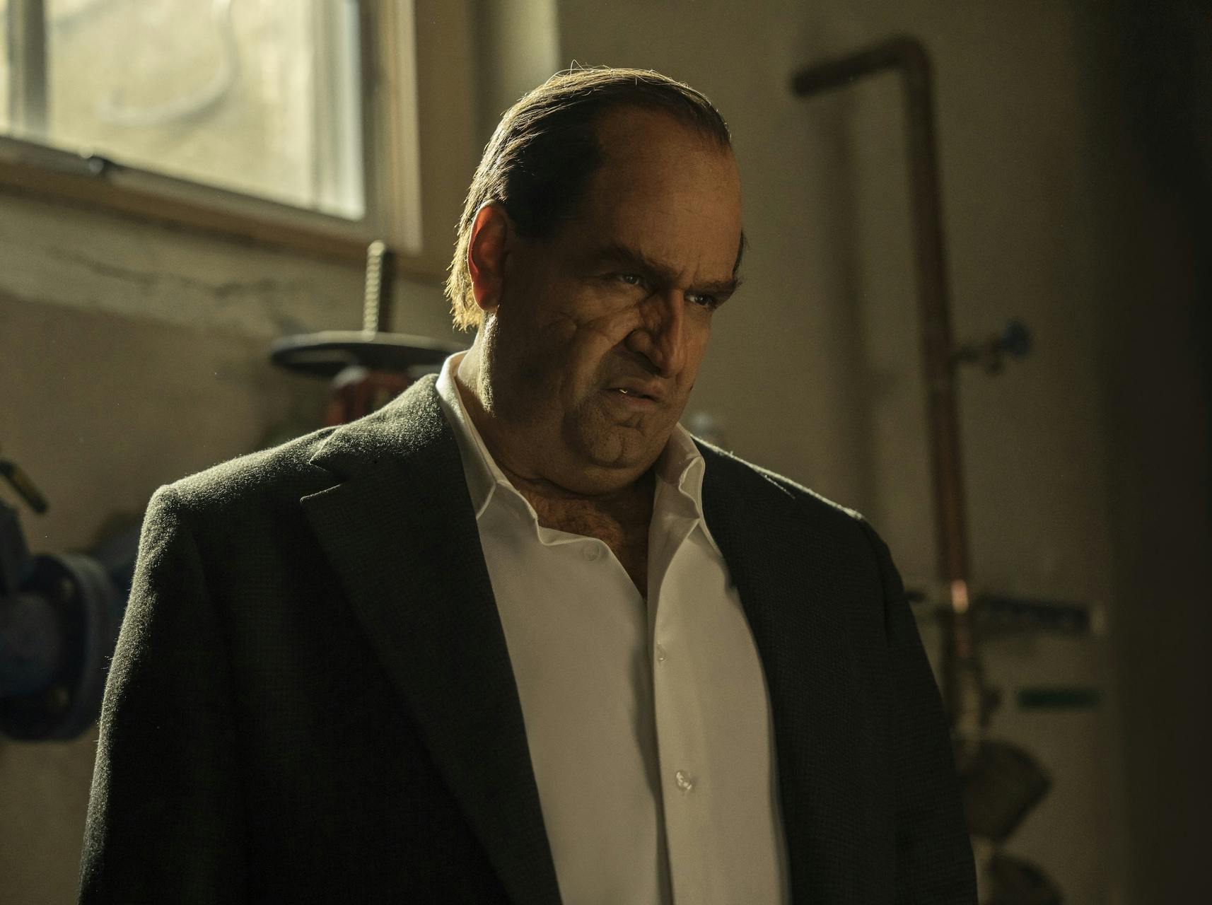 Colin Farrell som Oz Cobb, aka Pingvinen i 'The Penguin'