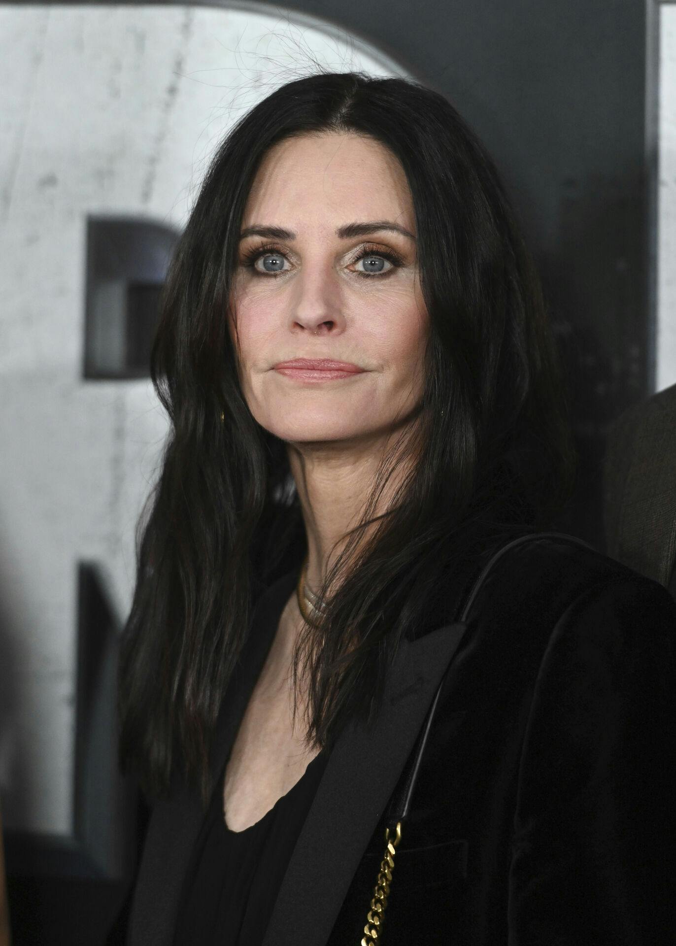 (ARKIV) Courtney Cox at the premiere of 'Scream VI' on March 6, 2023 in New York City. Den amerikanske skuespiller Courteney Cox fylder 60 år lørdag den 15. juni 2024.. (Foto: NDZ/STAR MAX/IPx/Ritzau Scanpix)