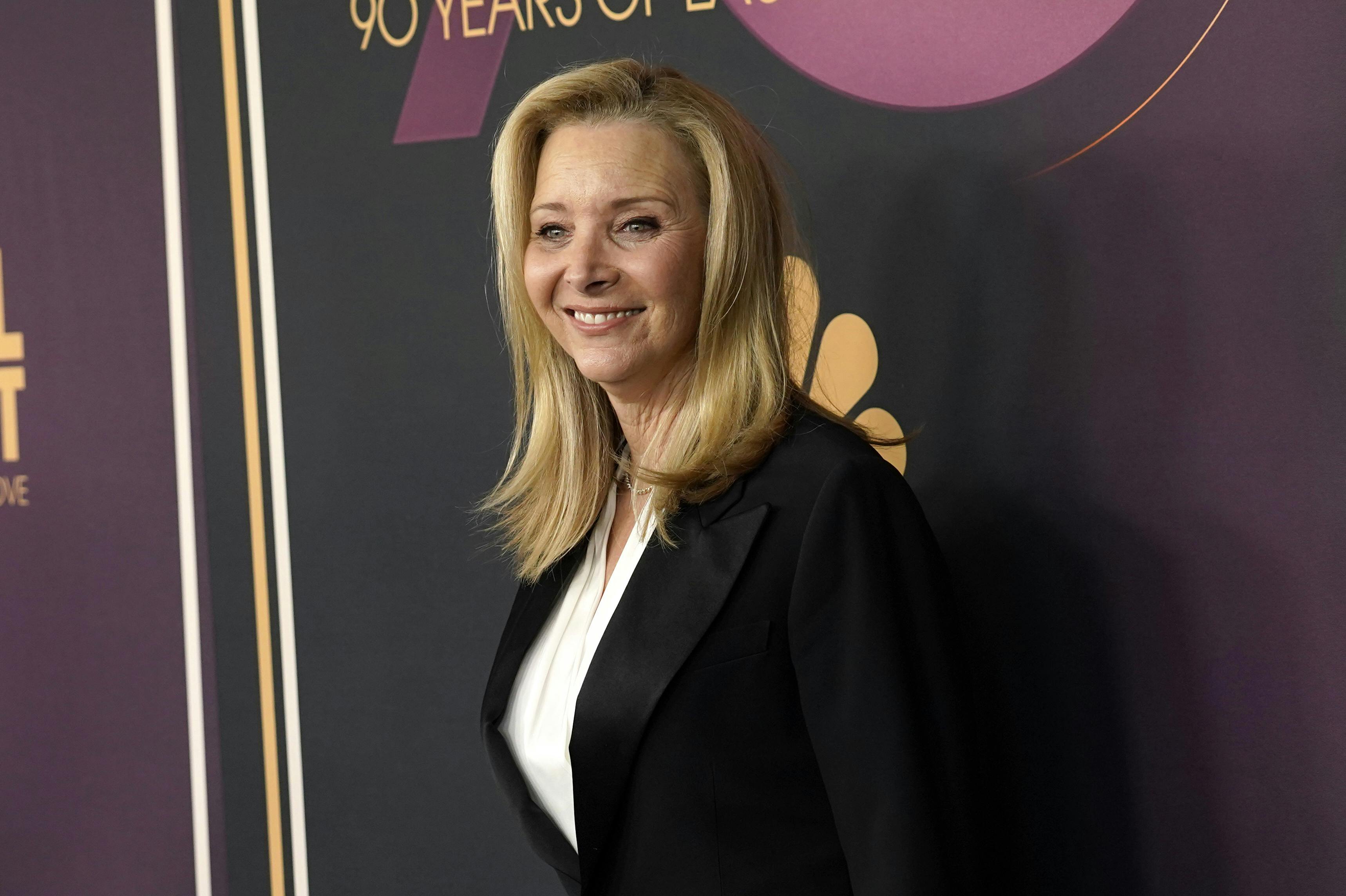 FILE - Lisa Kudrow appears at the taping of the special "Carol Burnett: 90 Years of Laughter and Love" in Los Angeles on March 2, 2023. Kudrow stars in the Apple TV+ series "Time Bandits, " premiering July 24. (AP Photo/Chris Pizzello, File)