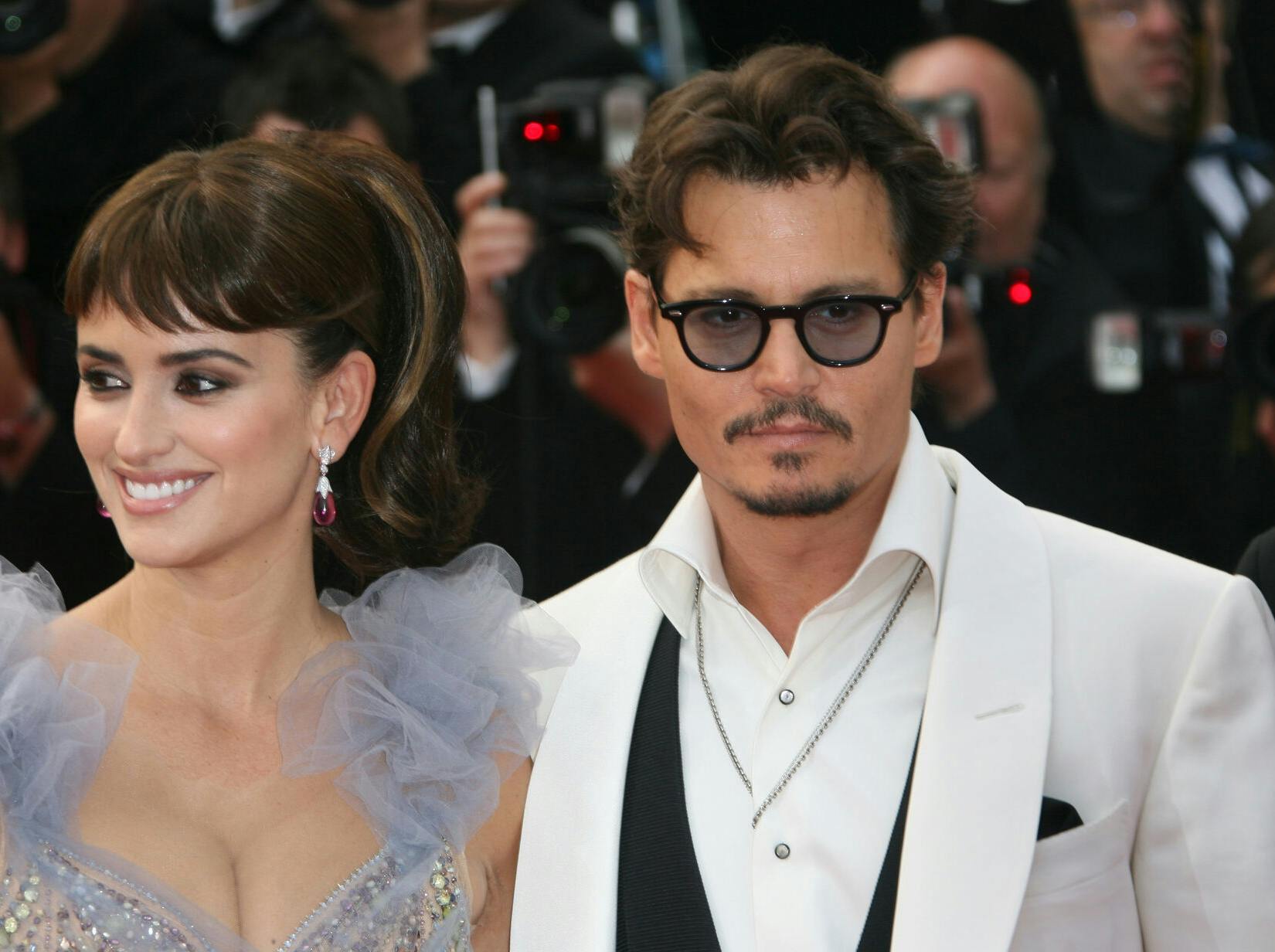 Penelope Cruz and Johnny Depp