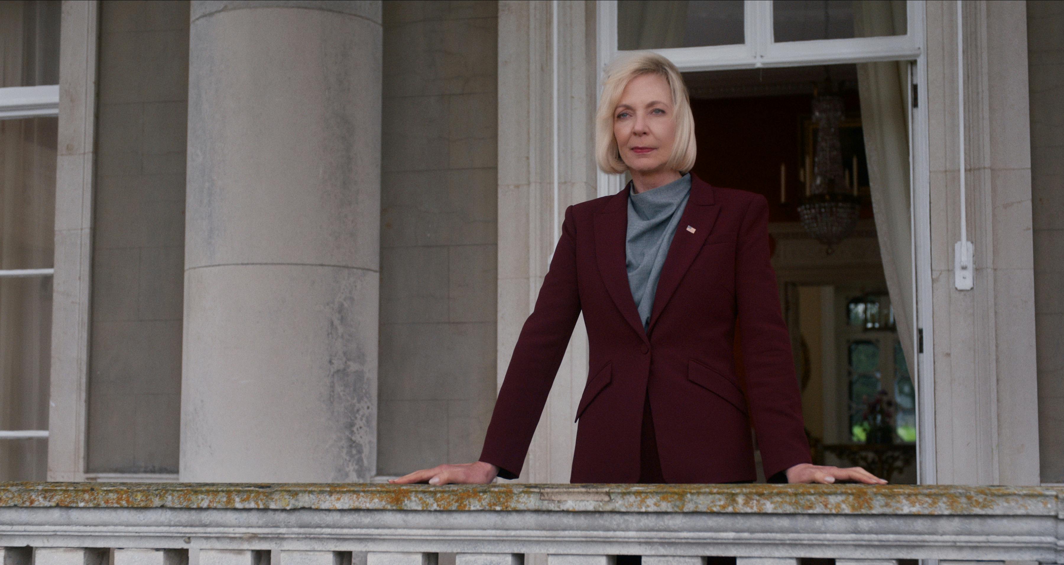 The Diplomat. Allison Janney as Grace in episode 205 of The Diplomat. Cr. Courtesy of Netflix © 2024