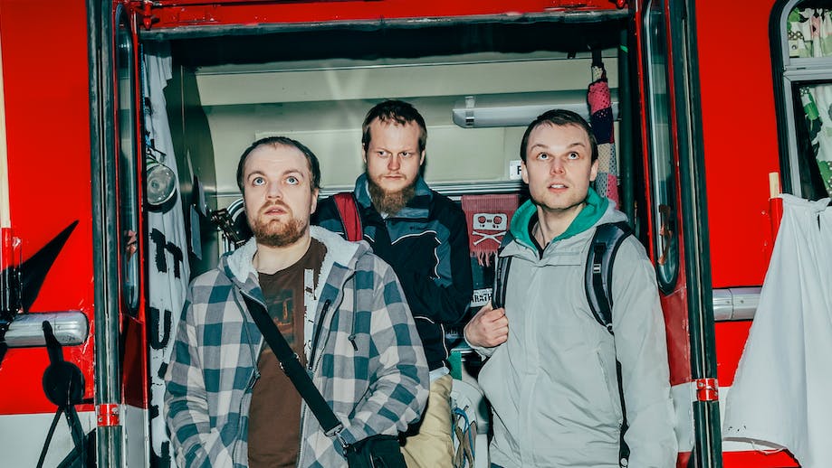 Gottfrid, Fredrik og Peter i 'The Pirate Bay'