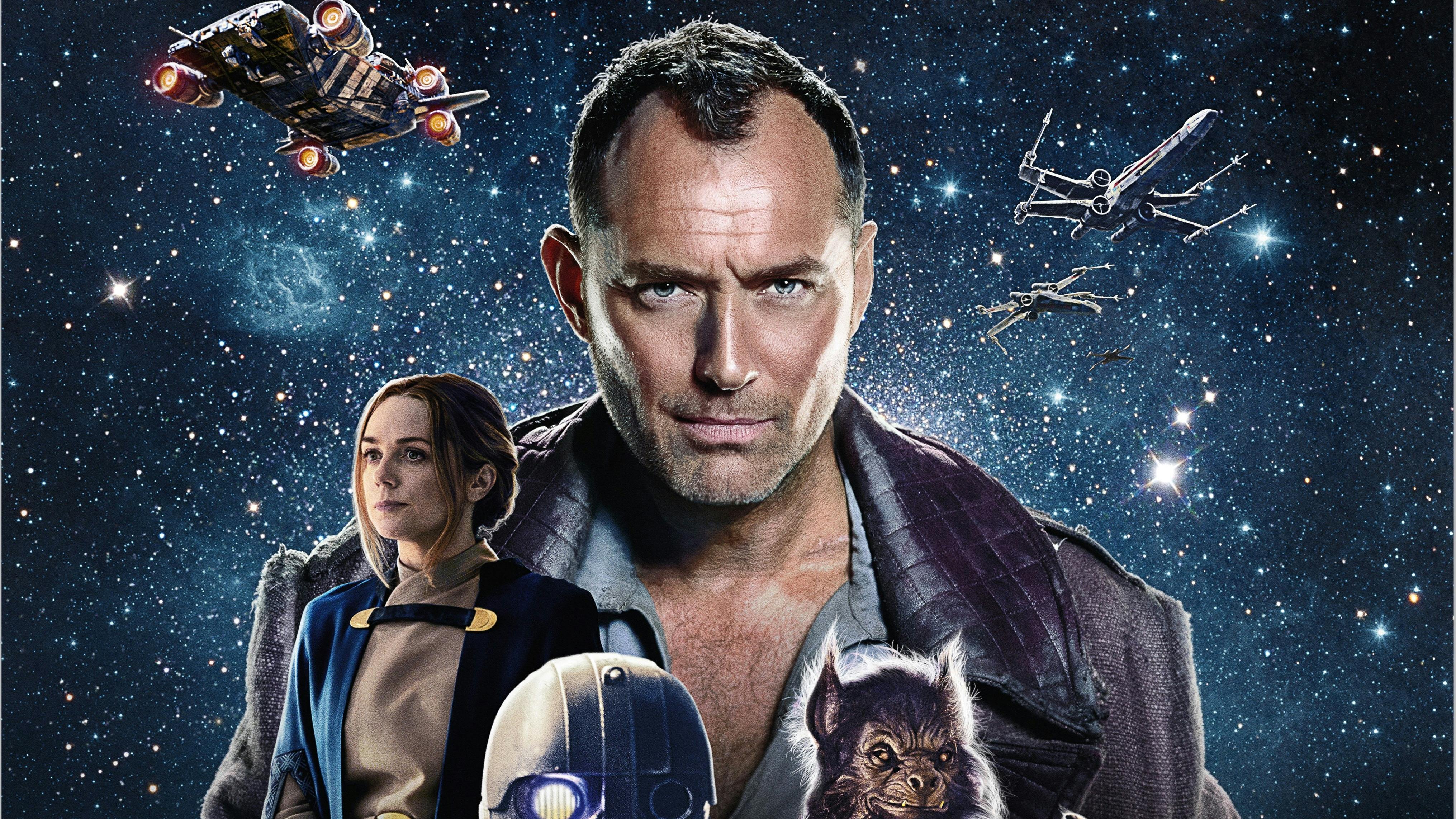 Jude Law er snart aktuel i den nye serie 'Star Wars: Skeleton Crew'