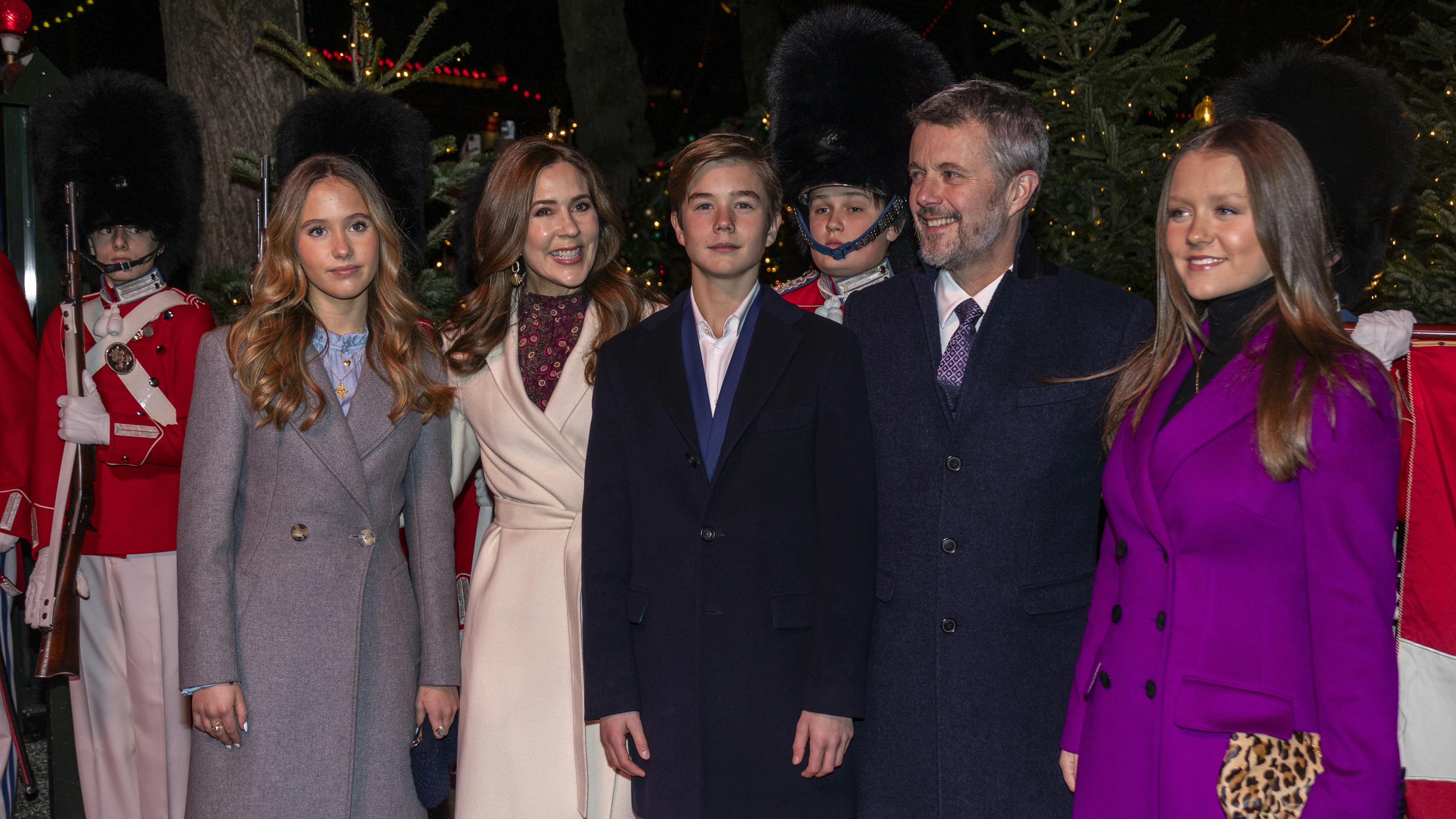 Den royale familie samlet til premieren på 'Nøddeknækkeren' i Tivoli 