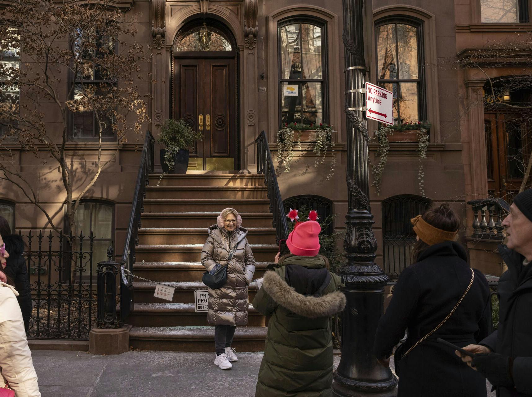 Trappen foran 66 Perry Street i New York tiltrækker hvert år tusindvis af turister, der vil forevige sig selv foran 'Carrie Bradshaws' bygning