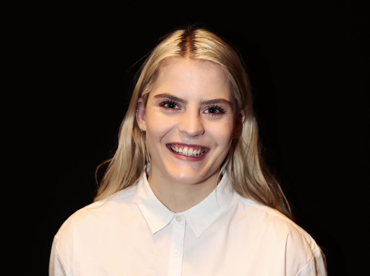 Oslo 20180202. Skuespiller Ulrikke Falch, kjent som Vilde Lien Hellerud i NRK serien "Skam". Foto: Lise Åserud / NTB scanpix